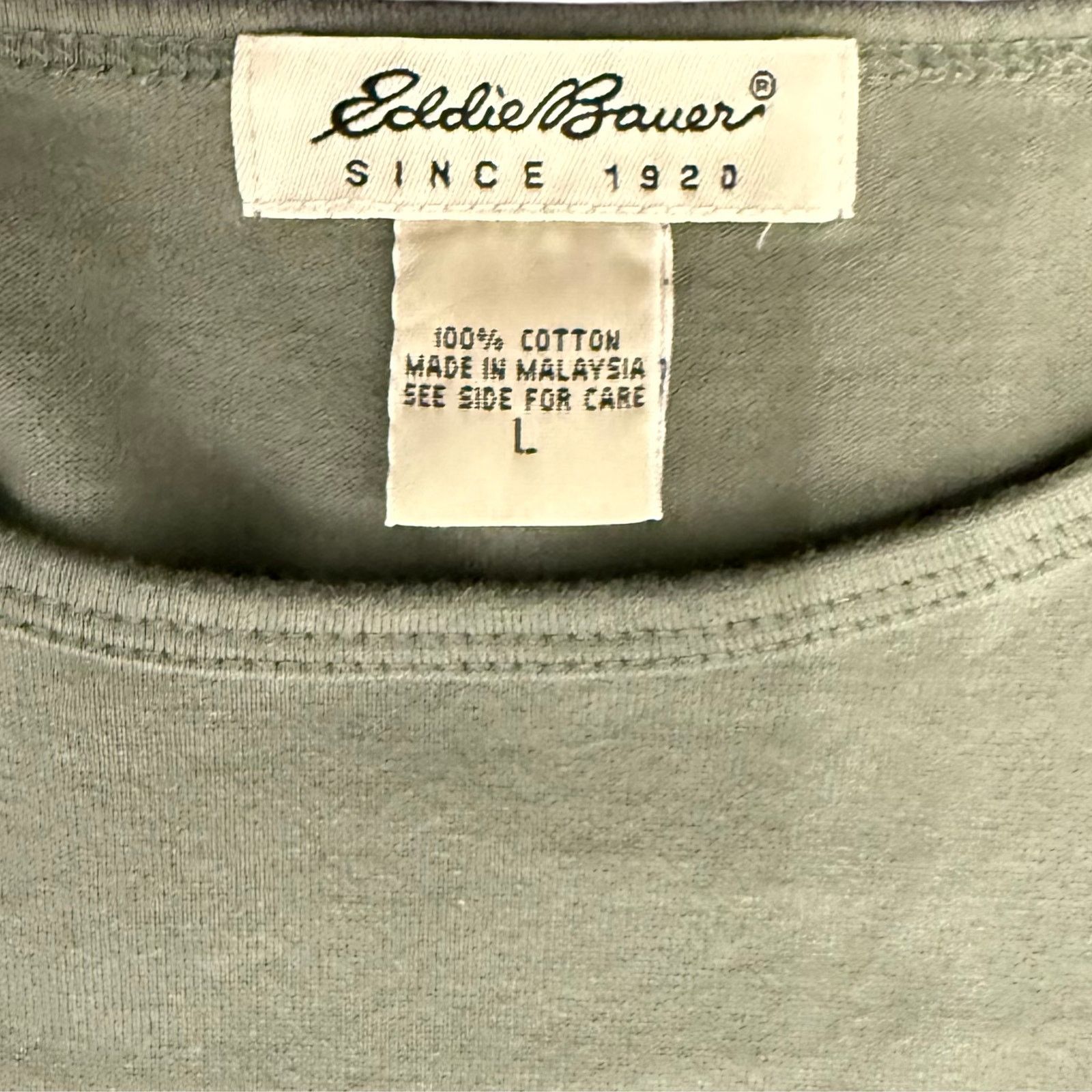 Eddie Bauer Vintage Eddie Bauer Apron Dress With Pockets | Size Large Size L / US 10 / IT 46 - 3 Thumbnail