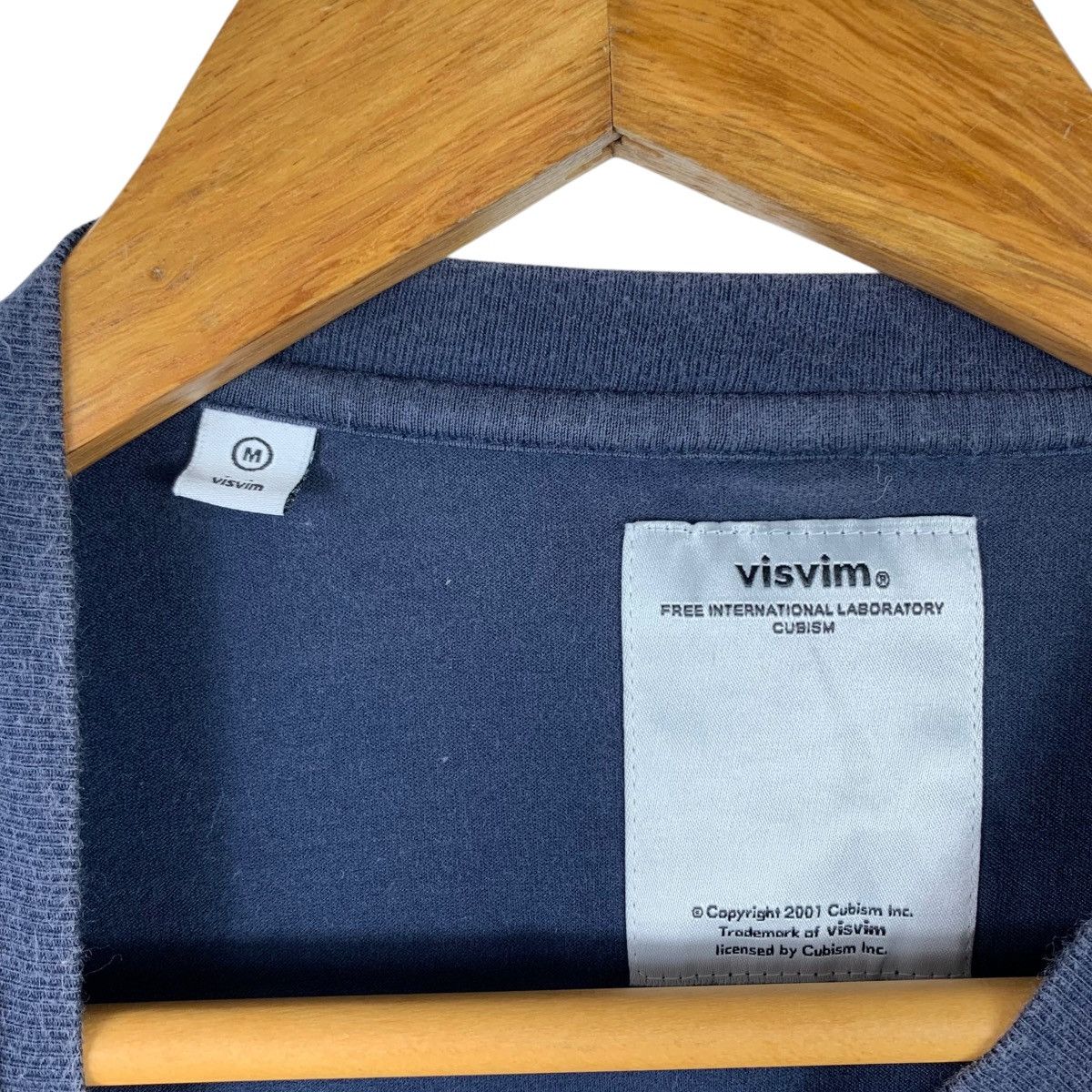 Visvim 2001 VISVIM Japanese Brand Pocket Navy Short Sleeve Shirt Size US M / EU 48-50 / 2 - 5 Thumbnail