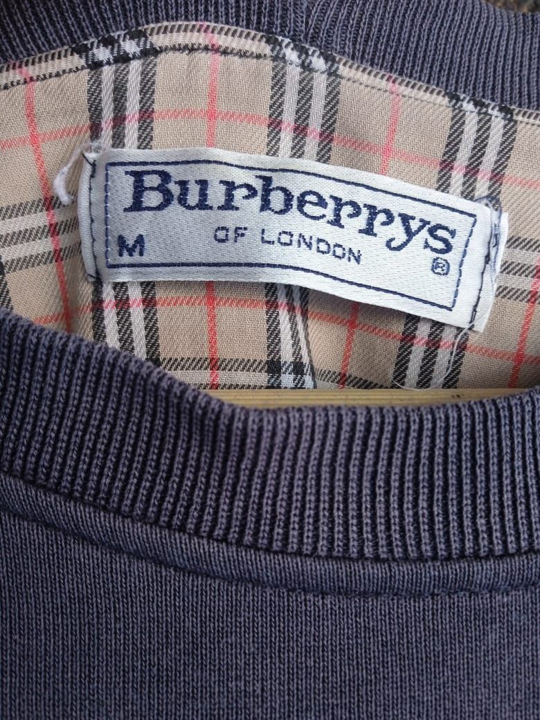 Burberry Vintage Sunfaded Burberrys Sweatshirt Size US M / EU 48-50 / 2 - 4 Thumbnail
