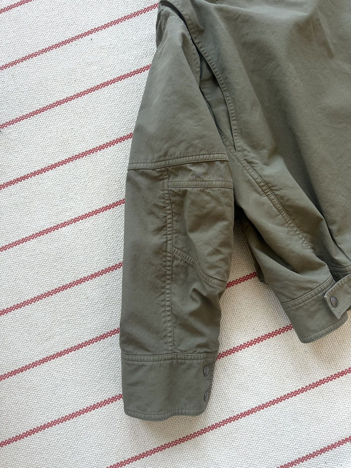 Dries Van Noten NWT SS25 Varsen Jacket in Dust size XL Size US XL / EU 56 / 4 - 7 Thumbnail