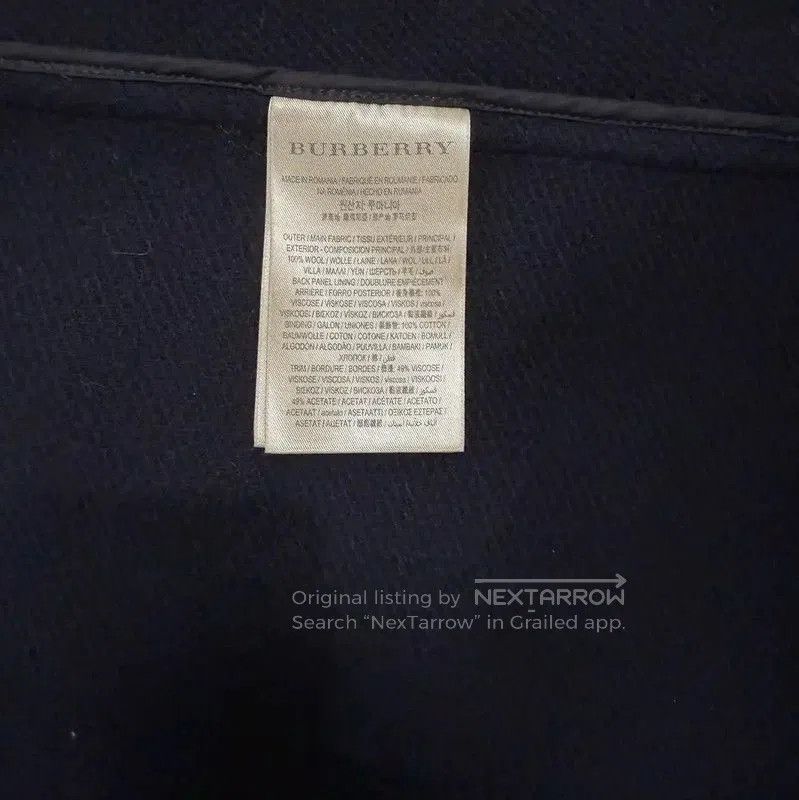 Burberry Burberry Multicolor Wool Women’s Cardigan. Size XS / US 0-2 / IT 36-38 - 4 Thumbnail