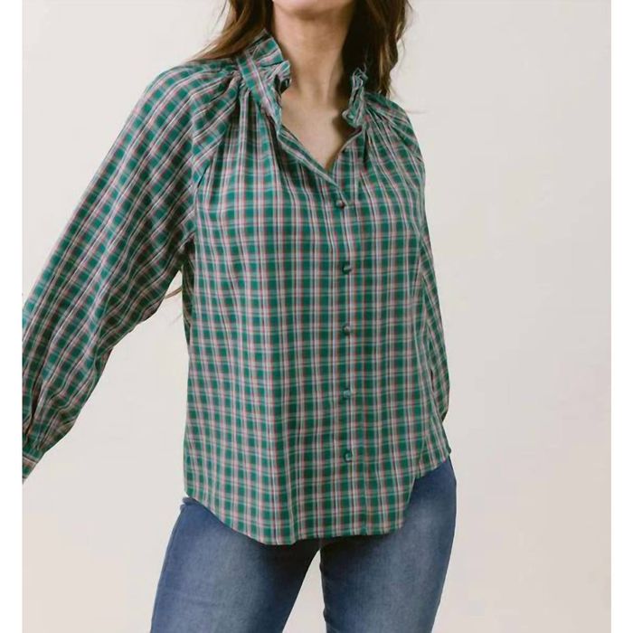 Perry Blouse - Plum main image 0