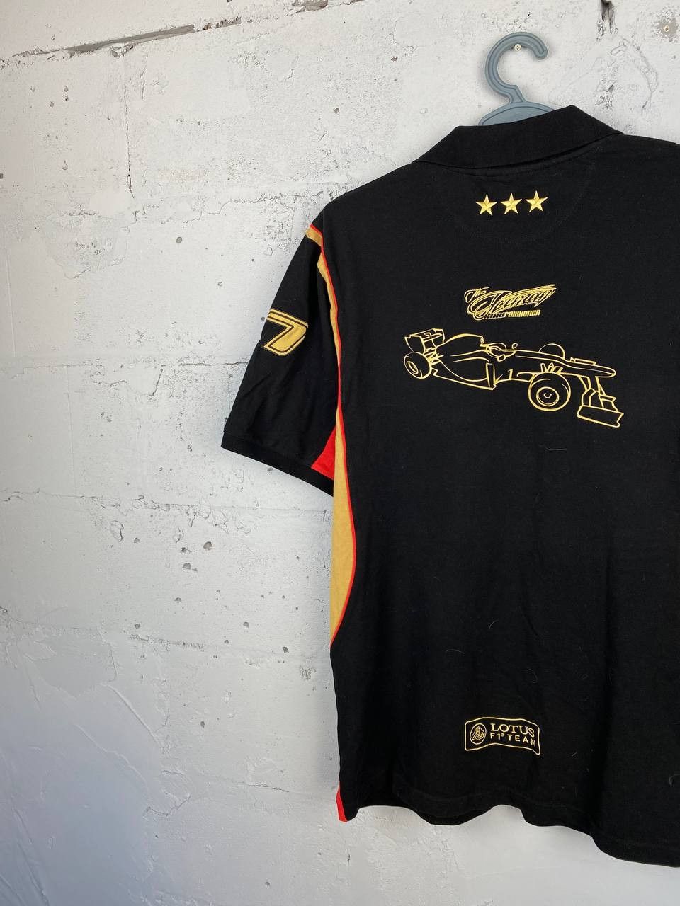 Formula 1 × Vintage F1 Lotus Team Polo Shirt Official Shirt Kimi Raikkonen XL Size US XL / EU 56 / 4 - 11 Thumbnail