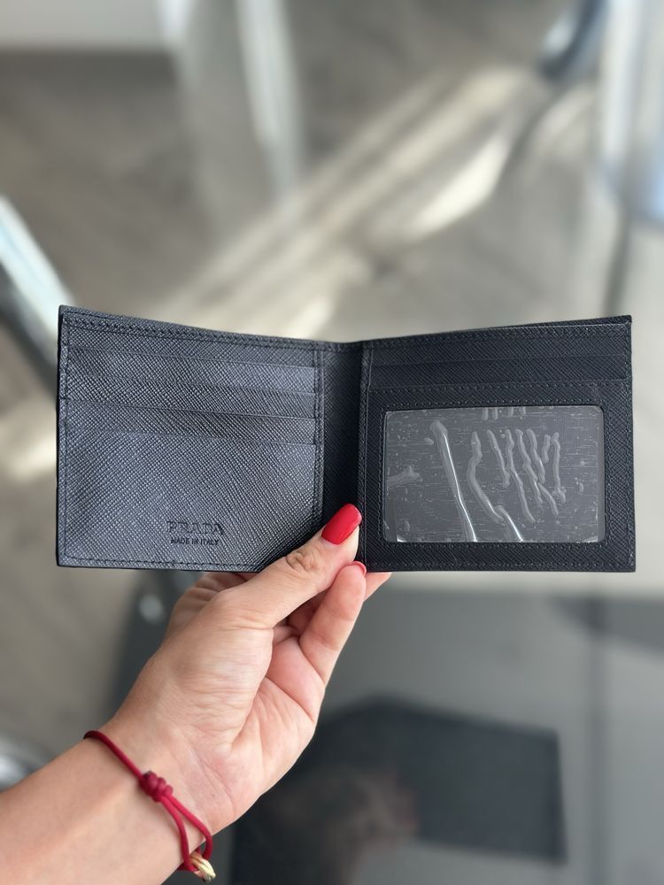 Prada Prada Saffiano NFC Leather Wallet Size ONE SIZE - 3 Thumbnail