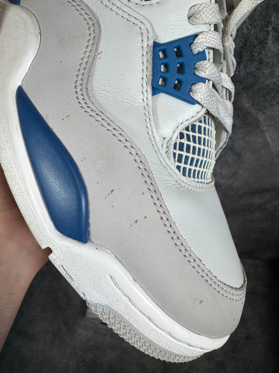 Jordan Brand Size 11.5 | Jordan 4 Military Blue With Box | Pre-Owned Size US 11.5 / EU 44-45 - 10 Thumbnail
