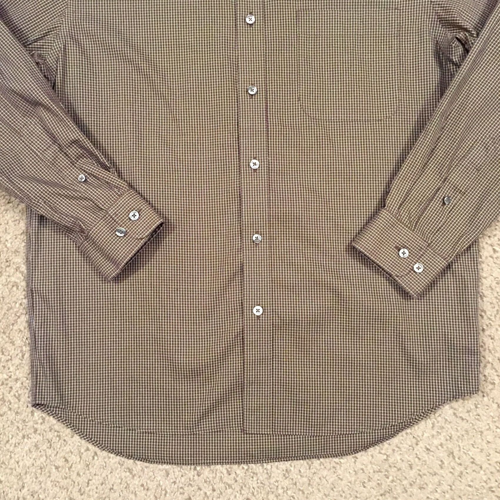 Eddie Bauer Eddie Bauer Shirt Mens Small Green Plaid Long Sleeve Button-Up Size US S / EU 44-46 / 1 - 4 Thumbnail