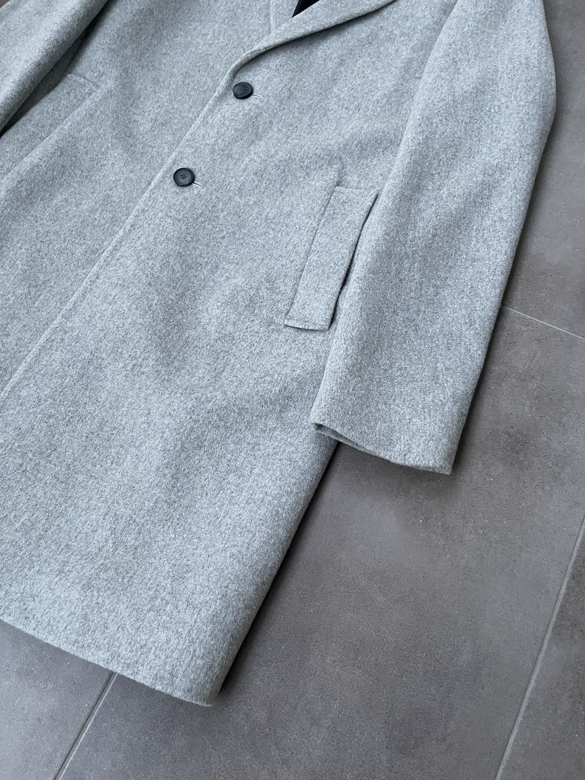 Other !DS! AW23 Isaac Dewhirst Gray Wool Coat Size US M / EU 48-50 / 2 - 12 Thumbnail