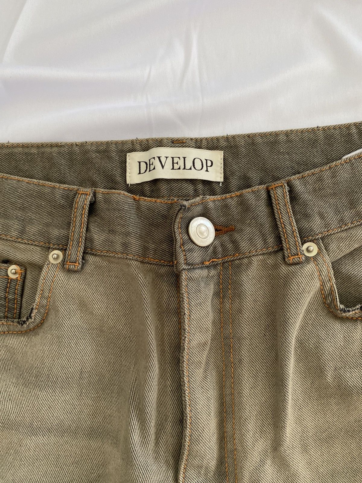 Designer × Jean baggy distressed jeans develop balenciaga style Size US 30 / EU 46 - 6 Thumbnail