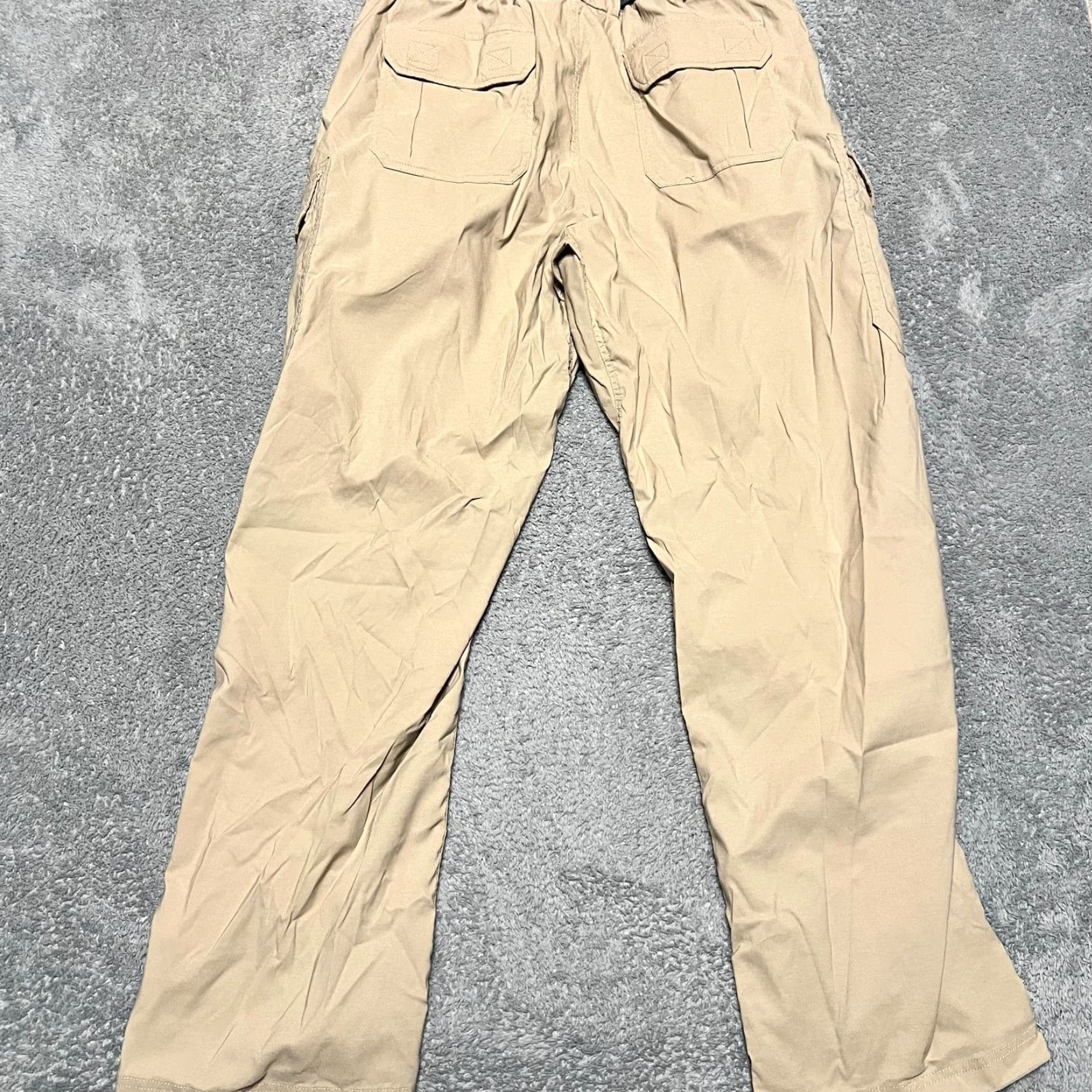 Duluth Trading Company Duluth Trading Pants Mens XXL x34 Belted Flex Dry On The Fly Cargo Hiking Baggy? Size US 39 - 3 Thumbnail