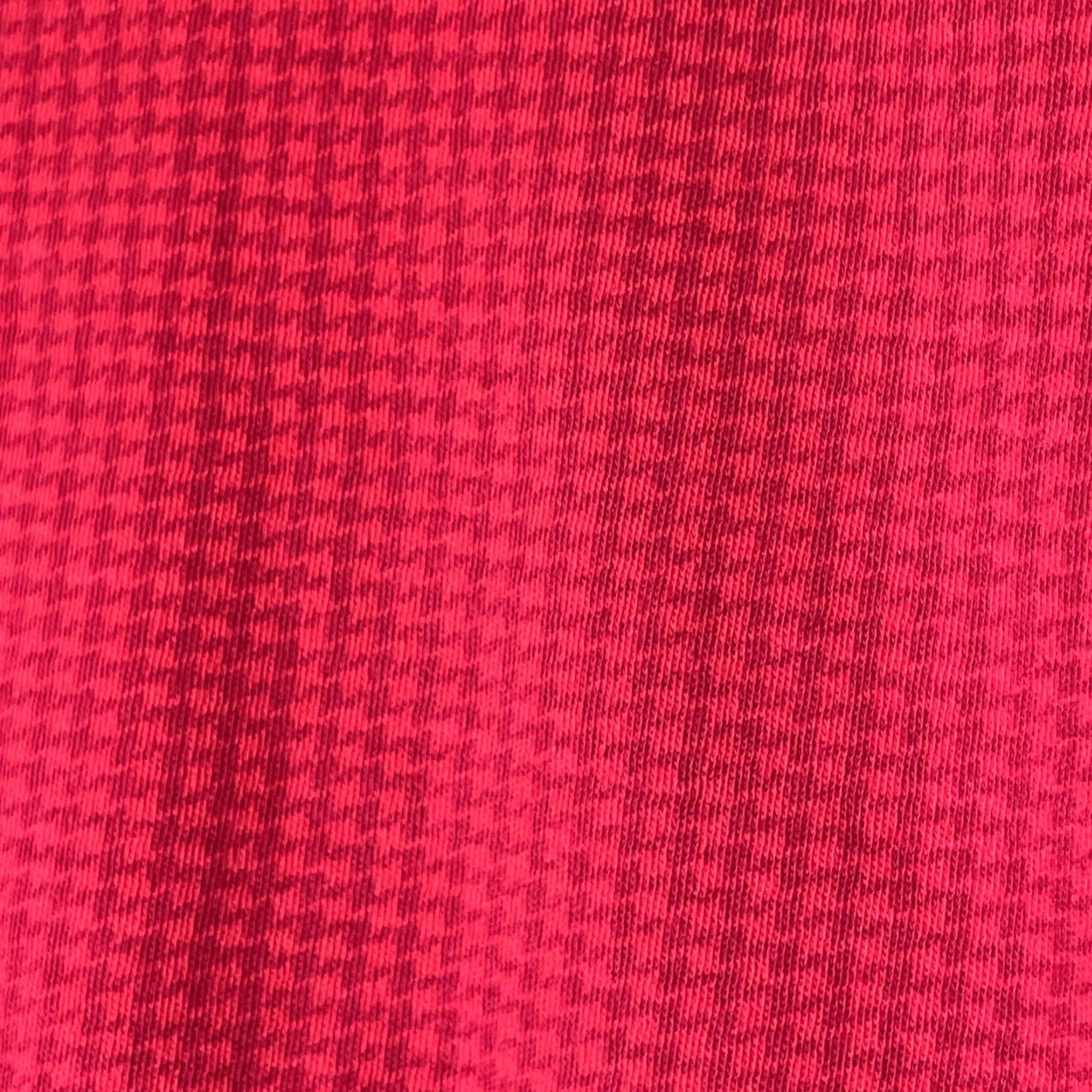 Coldwater Creek Coldwater Creek Turtleneck Shirt Top Women’s 3X Red Knit Pullover Houndstooth Size XXL / US 16-18 / IT 52-54 - 4 Thumbnail