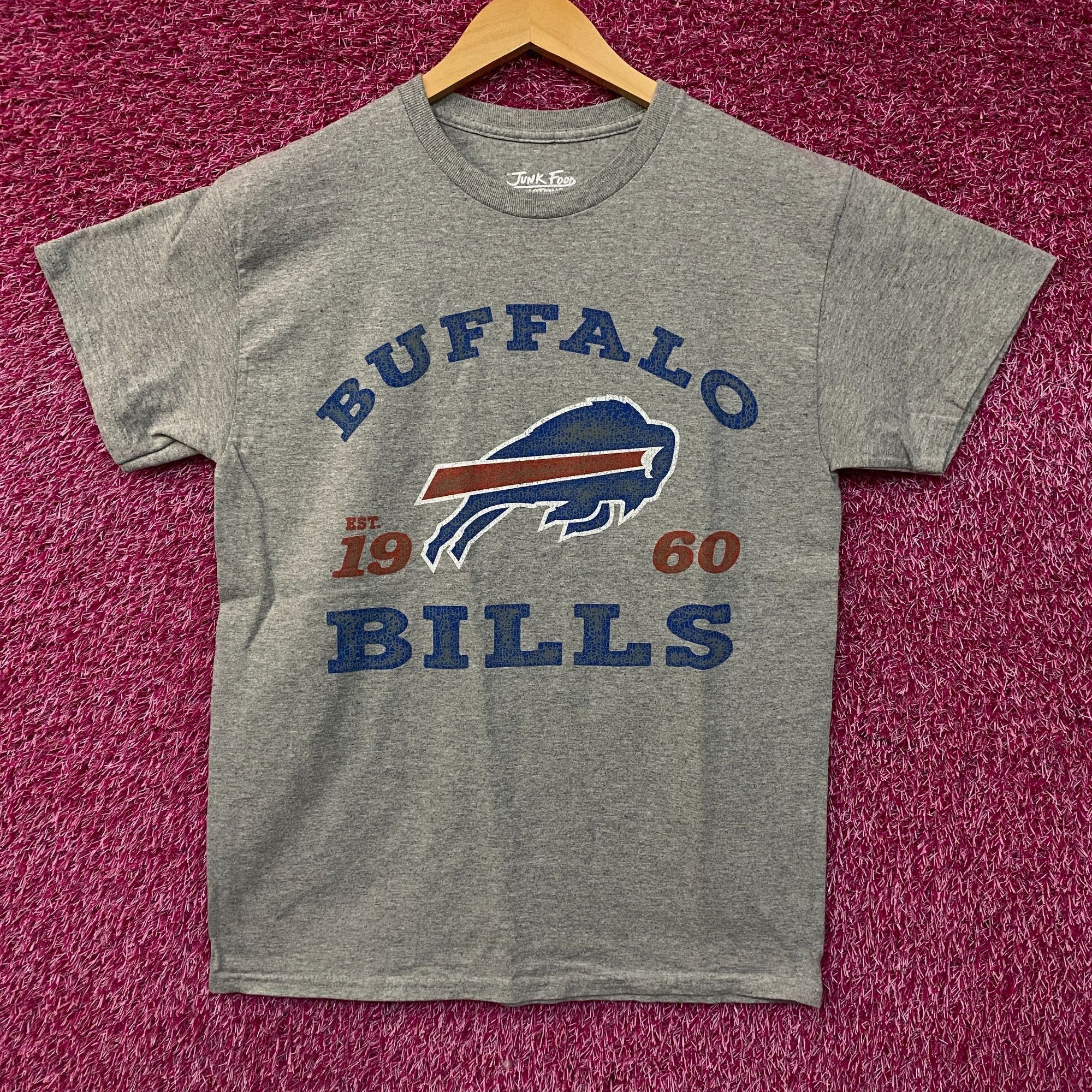 Junk Food Junk Food Buffalo Bills Vintage Style Graphic T-Shirt Small Size US S / EU 44-46 / 1 - 1 Thumbnail