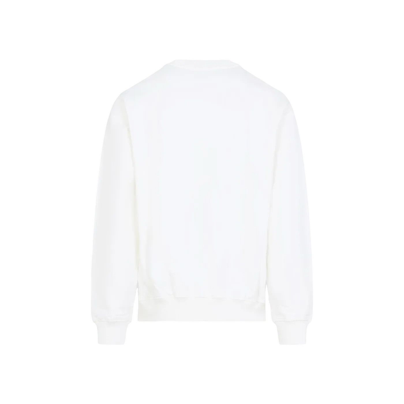 CASABLANCA White Cotton Sweatshirt New And Authentic (Men's