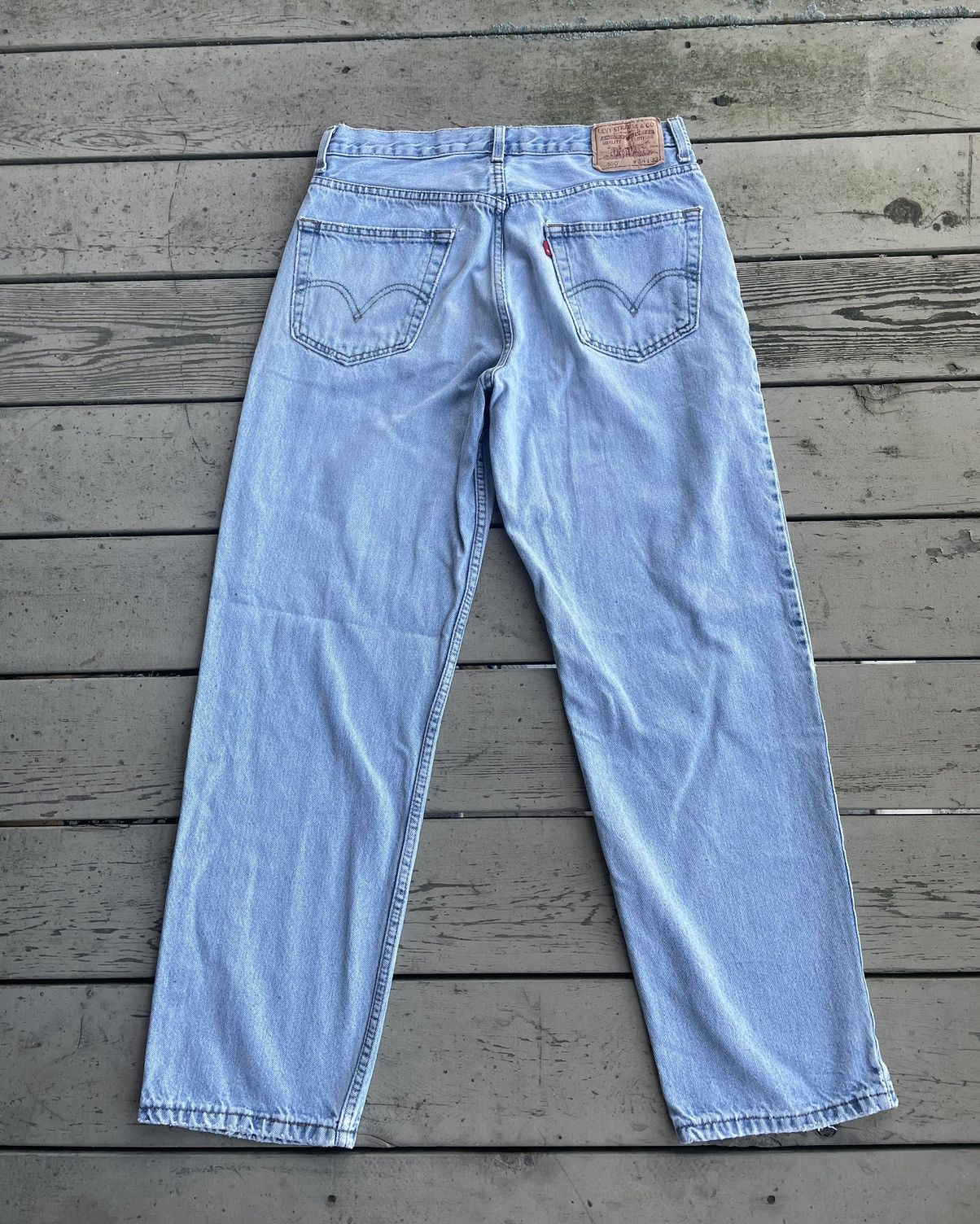 Levi's × Levi's Vintage Clothing × Vintage Vintage Levi’s 550 Denim Jeans Size US 34 / EU 50 - 2 Thumbnail