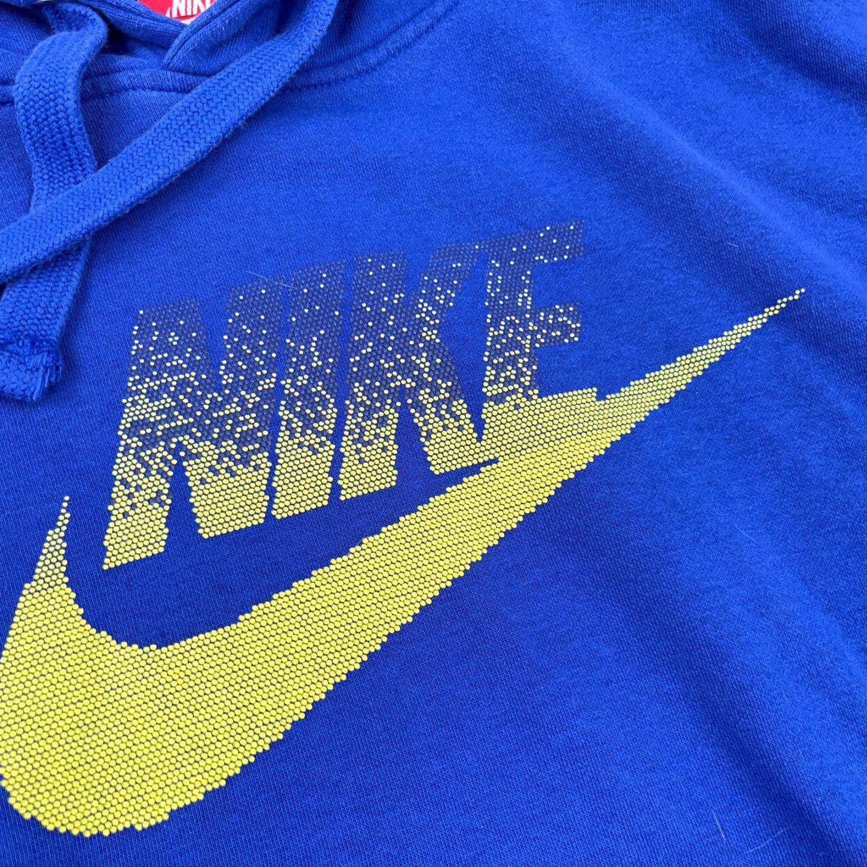 Nike Nike Hoodie Men L Large Royal Blue Sweatshirt Swoosh Cotton Adult Size US L / EU 52-54 / 3 - 2 Thumbnail