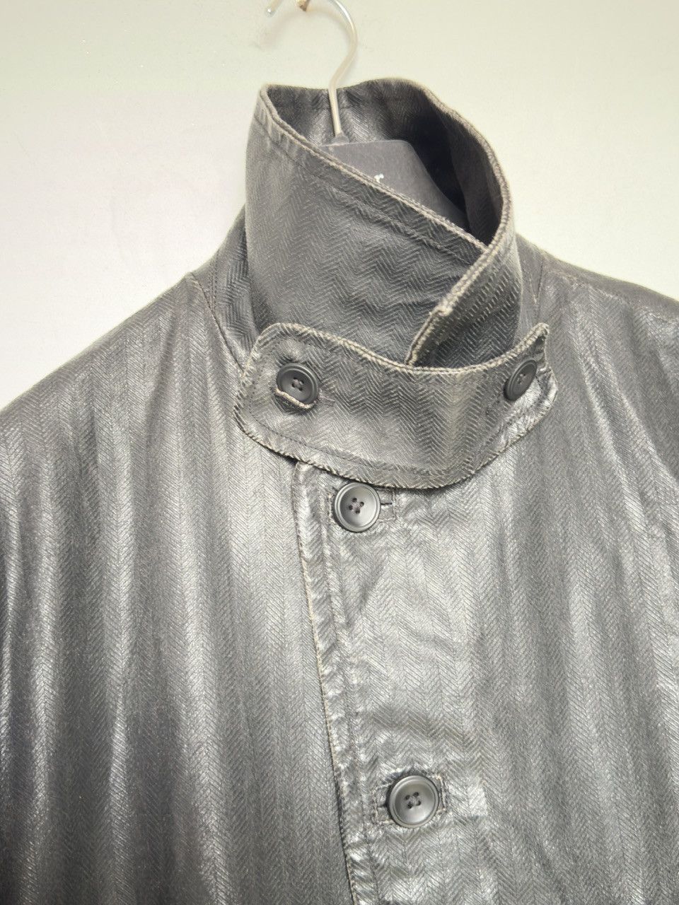 Armani 🔥 rare coat jacket waxed Armani Exchange size M Size US M / EU 48-50 / 2 - 4 Thumbnail
