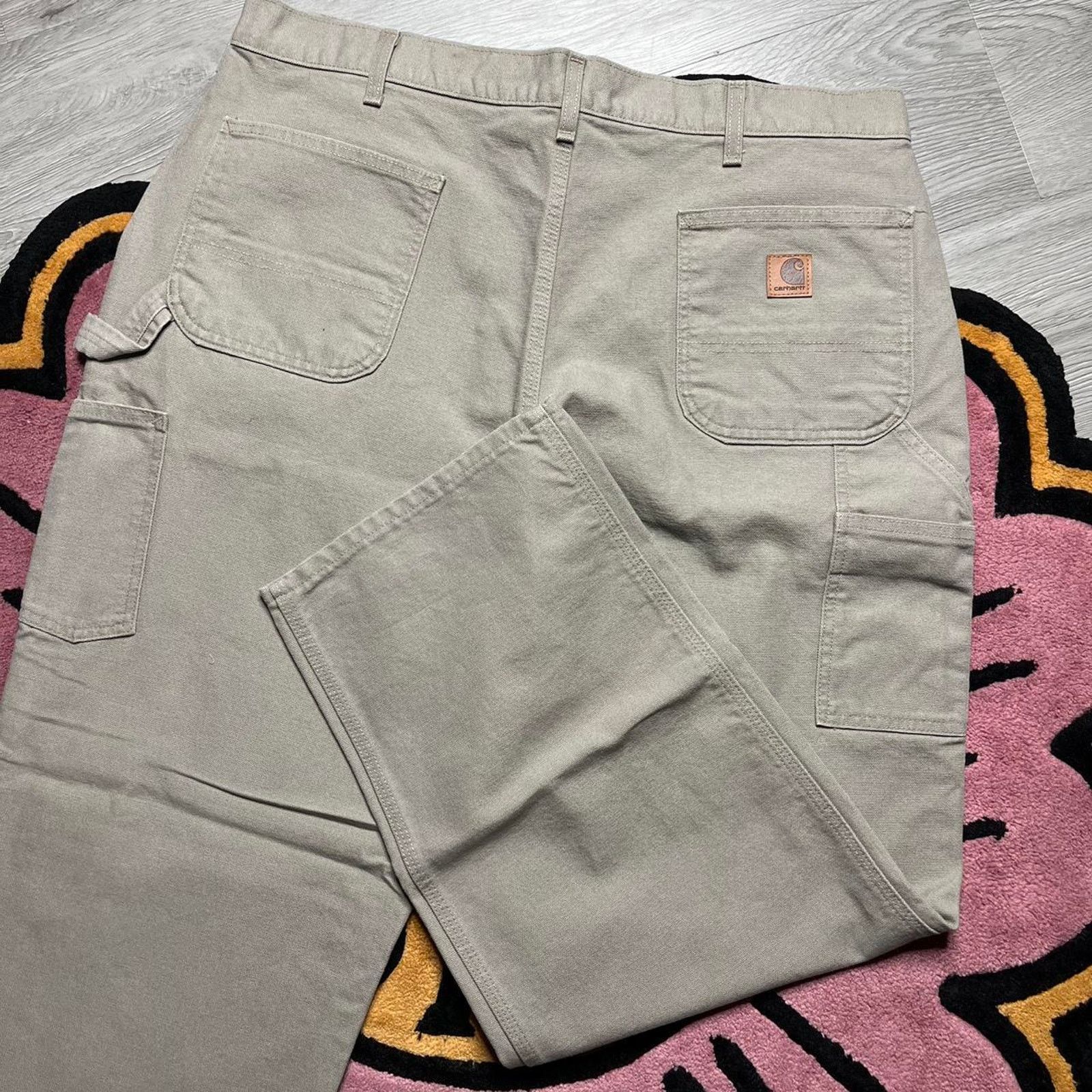 Carhartt Carhartt Original Dungaree Fit Carpenter Work Pants 38x30 Size US 38 / EU 54 - 2 Thumbnail