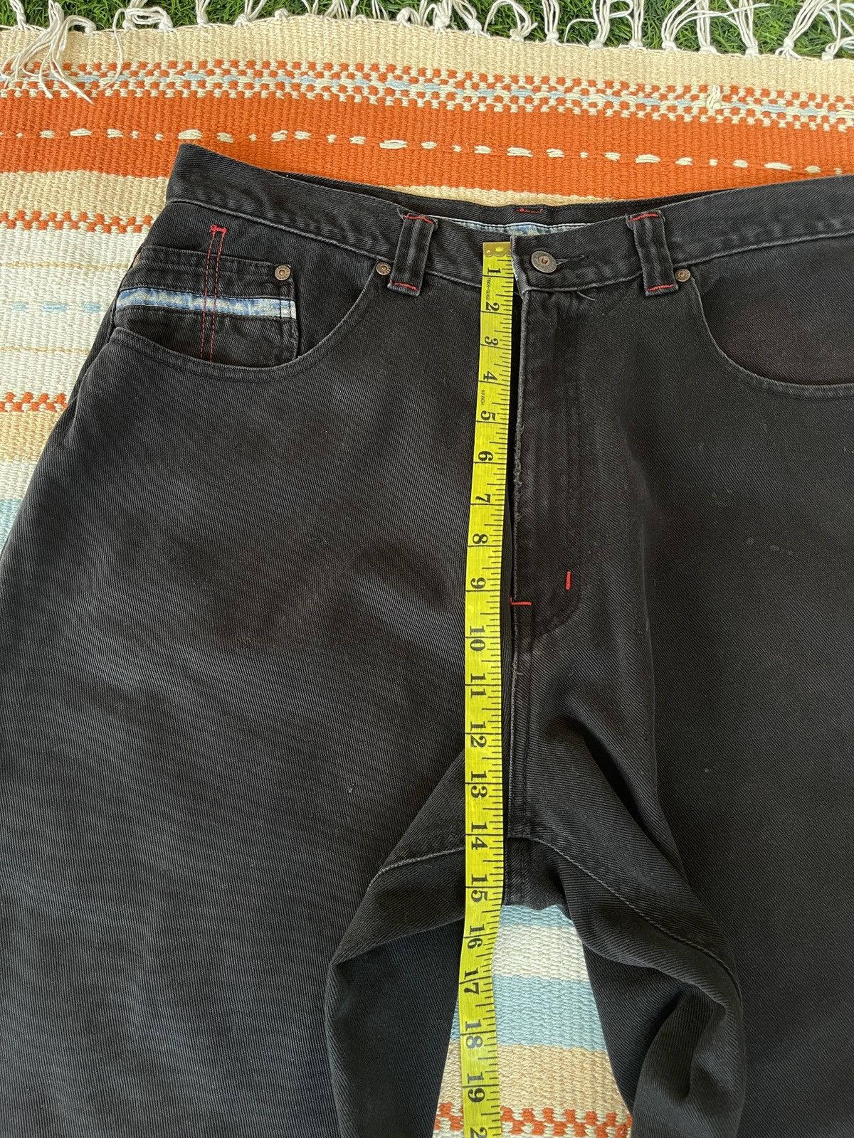 Marc Buchanan Vintage 90s🔥PELLE PELLE🔥Carpenter Baggy Faded Jeans Size US 35 - 8 Thumbnail