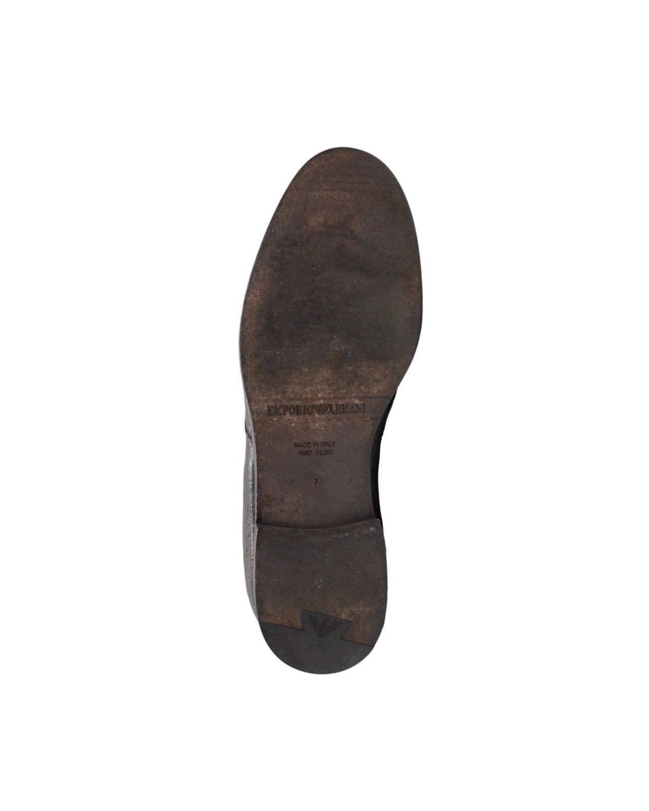 Emporio Armani 2000S EMPORIO ARMANI OXFORD BROGUE SHOES Size US 7 / EU 40 - 8 Thumbnail