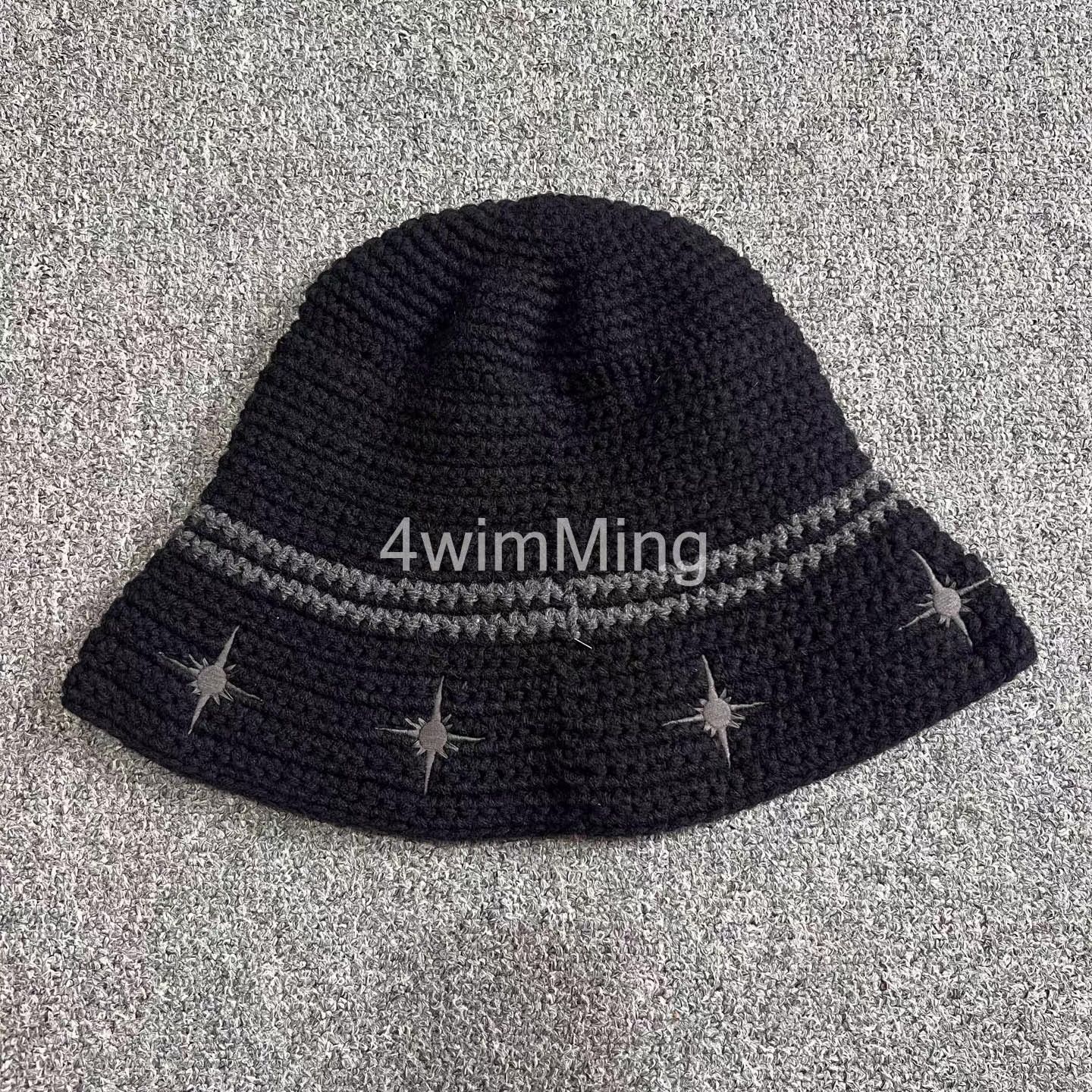 Billionaire Boys Club BBC Hand-Crocheted & Embroidered Knitted Bucket Hat Q7 Size ONE SIZE - 4 Thumbnail
