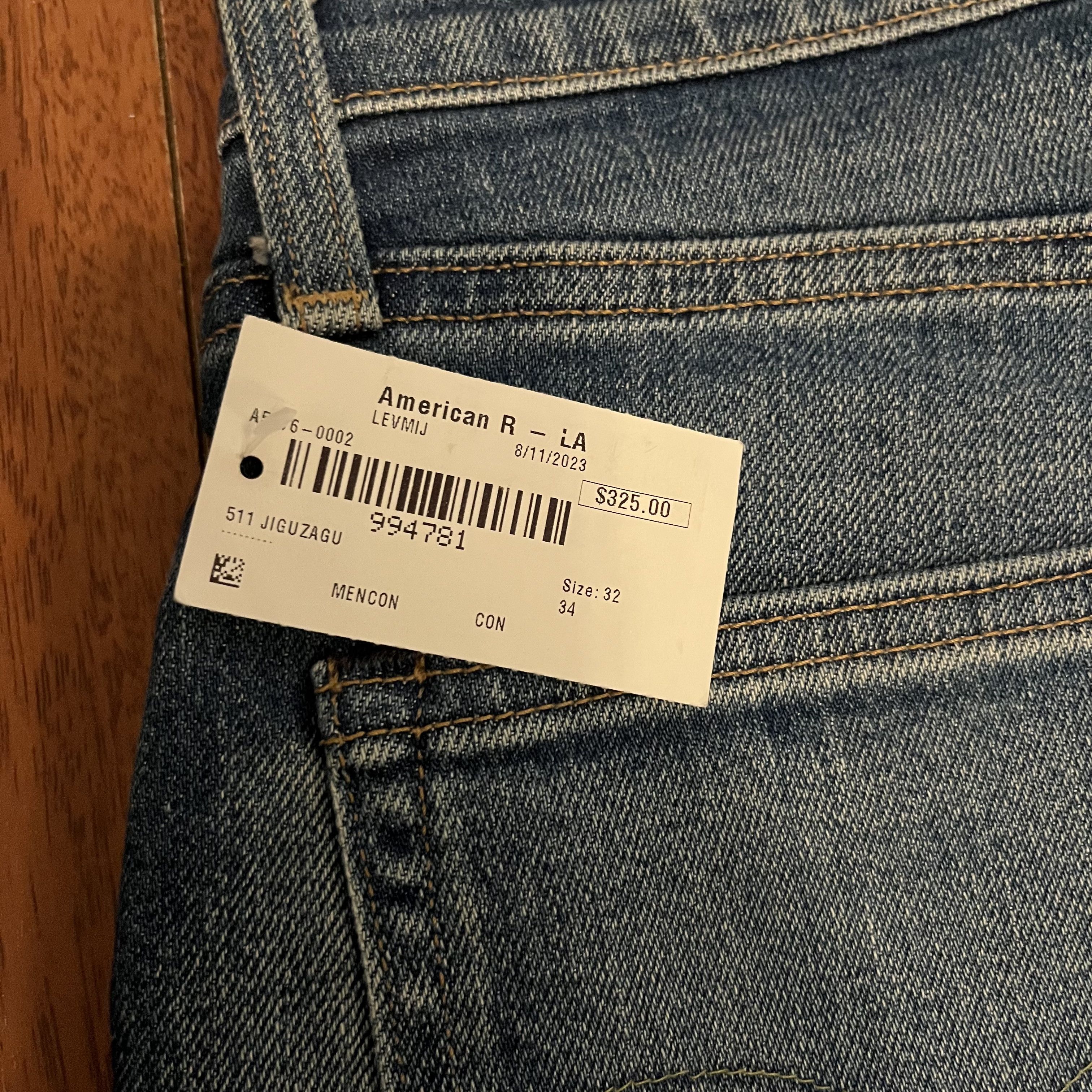 Levi's Levis Made In Japan 511 Slim 32/34 Jiguzagu Size US 32 / EU 48 - 9 Thumbnail