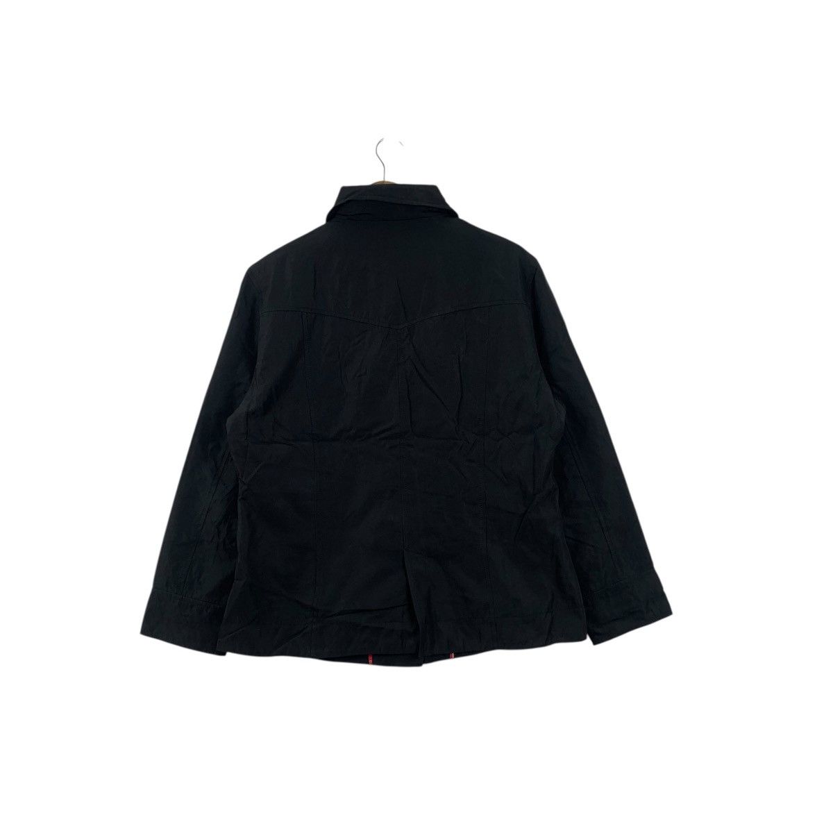 Vintage Vintage UP RENOMA PARIS Uniforme Prestige Black Jacket Parka Size L / US 10 / IT 46 - 7 Thumbnail