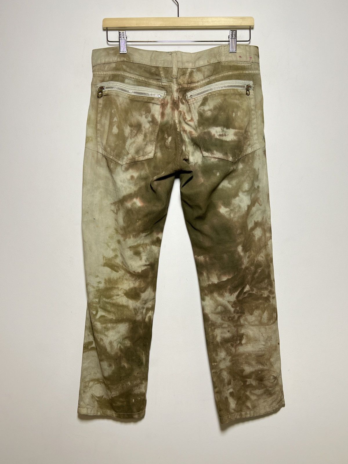 Marithe + Francois Girbaud marithe francois girbaud y2k tie dye mud pants m-l Size US 31 - 2 Thumbnail