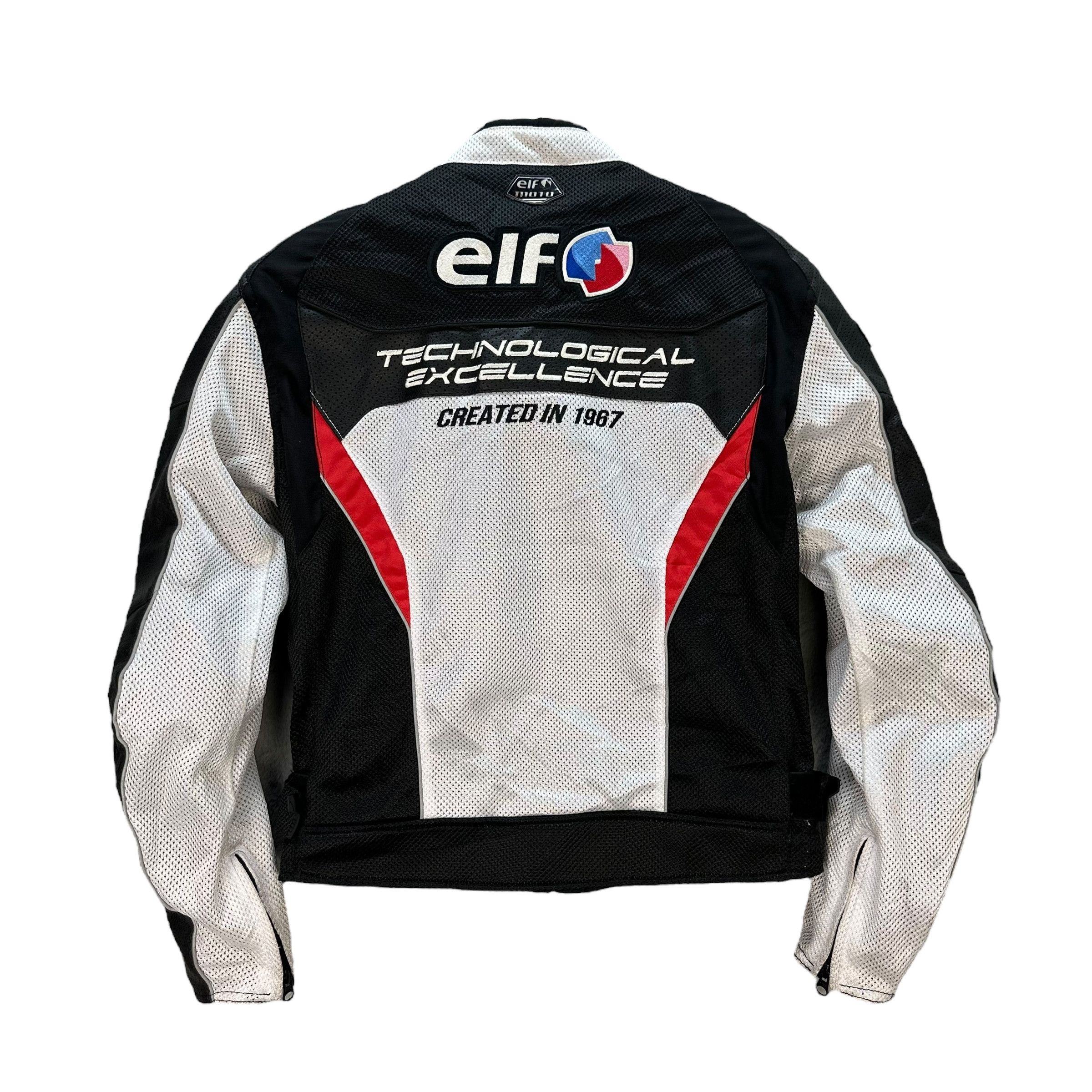Japanese Brand ELF Moto Sports Biker Jacket #0017 Size US L / EU 52-54 / 3 - 14 Thumbnail