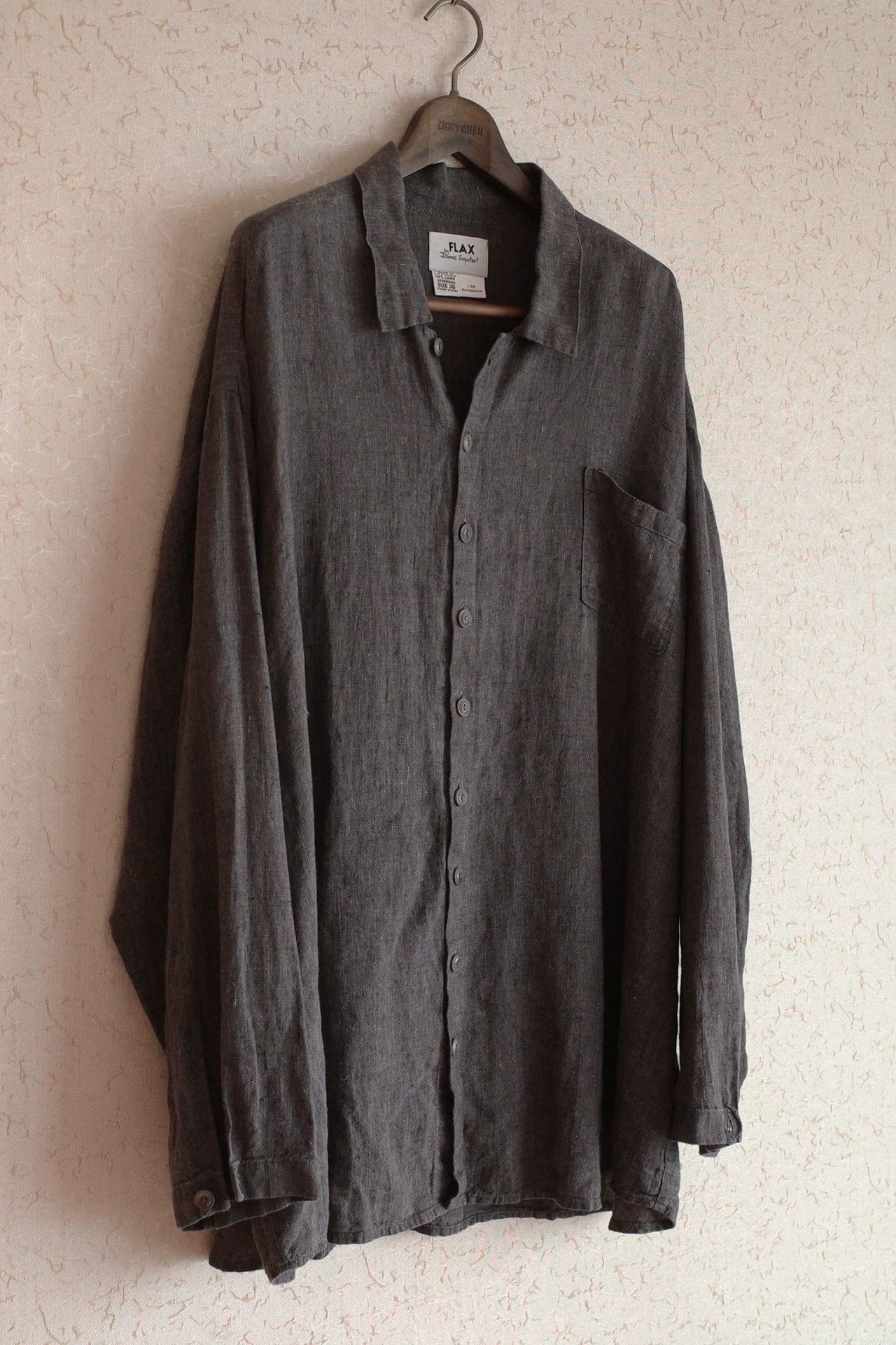 Other Flax by Jeanne Engelhart Multicolor Linen Relaxed Jacket XL Size US XL / EU 56 / 4 - 2 Thumbnail