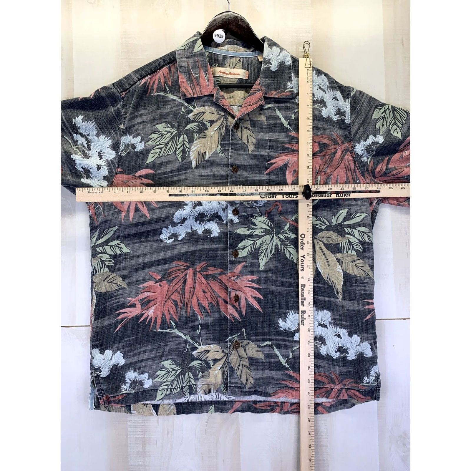 Tommy Bahama Tommy Bahama Shirt Mens Silk Short Sleeve Button Front Tropical Multicolor Large-9929 Size US L / EU 52-54 / 3 - 3 Thumbnail