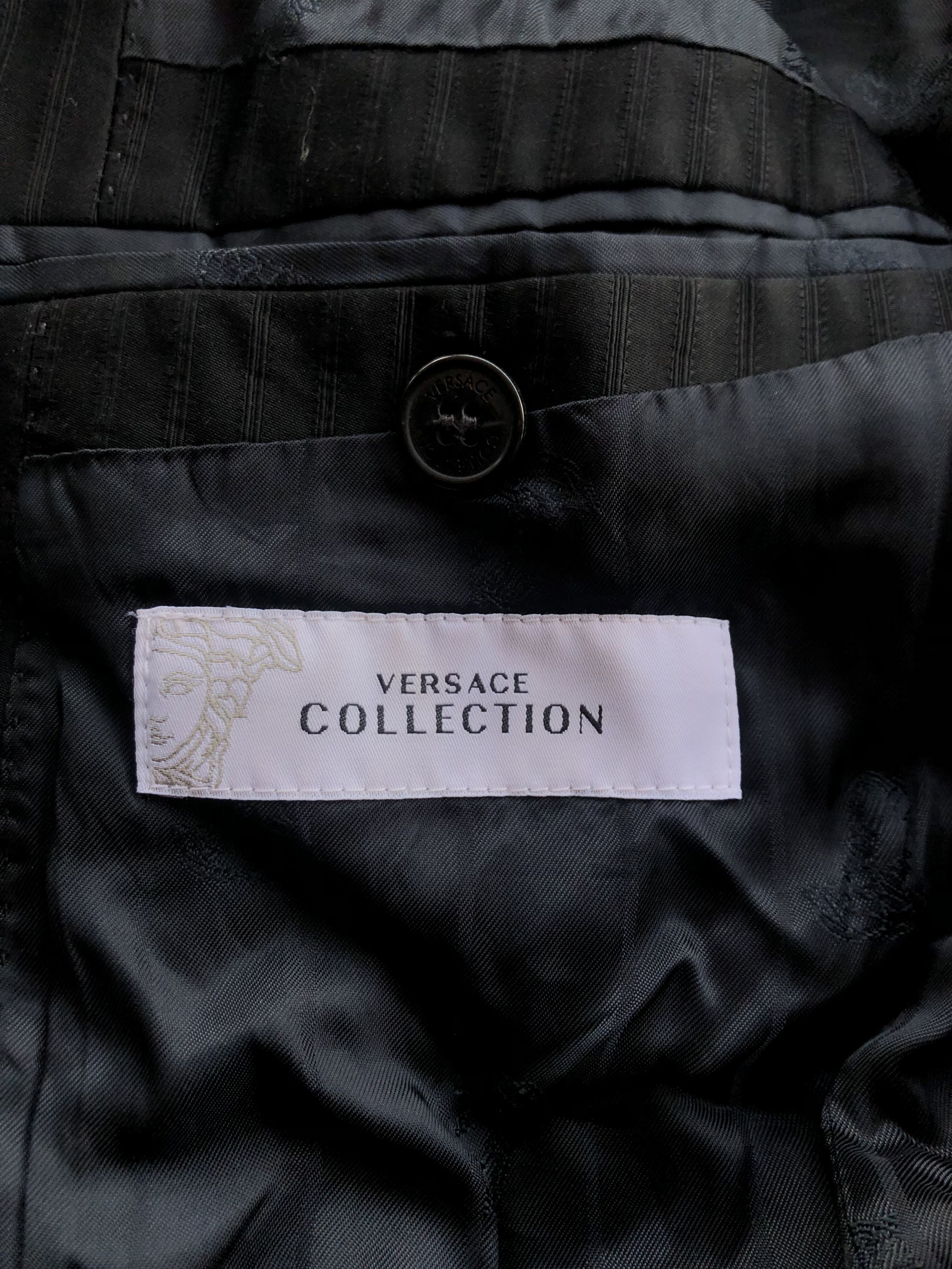 Versace VERSACE Collection Blazer Coat Luxury Designer Italy Size 46S - 5 Thumbnail