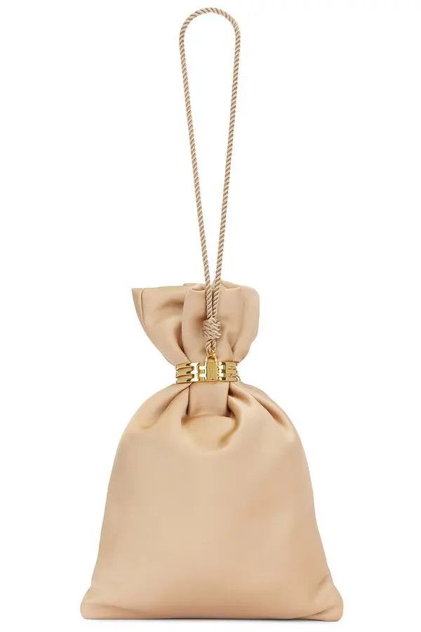 Saint Laurent Paris o1bcso1str1225 Size:OS/Evening Pouch in Beige Size ONE SIZE - 2 Thumbnail