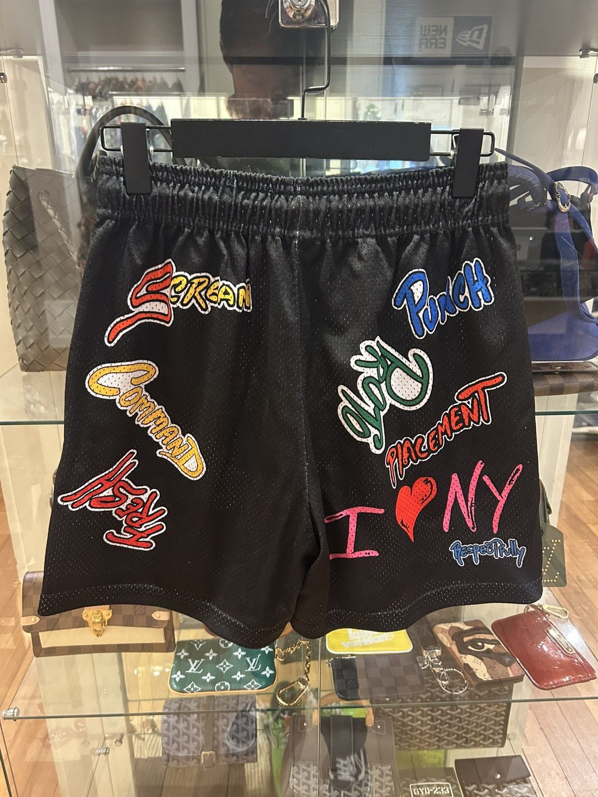 Eric Emanuel Eric Emanuel Matty Boy Shorts - Black / Blue Size US 30 / EU 46 - 2 Thumbnail
