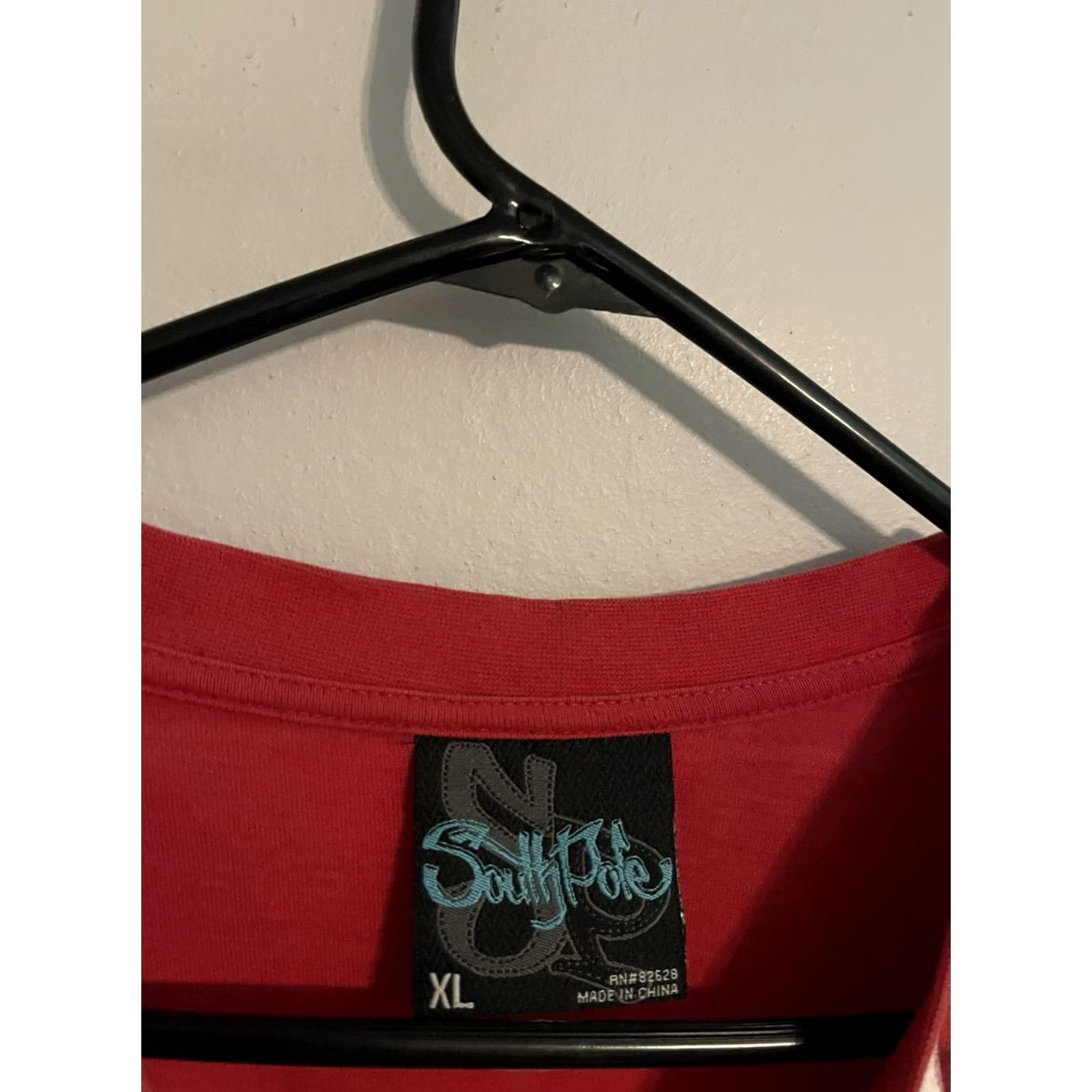 Southpole VINTAGE Southpole Red Graffiti Leather Logo T-Shirt Men's XLarge Size US XL / EU 56 / 4 - 3 Thumbnail
