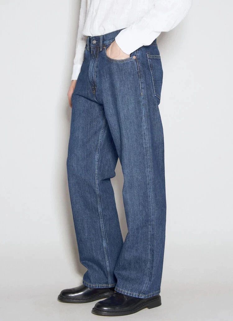 Our Legacy Our Legacy Dark blue jeans Size US 31 - 8 Thumbnail
