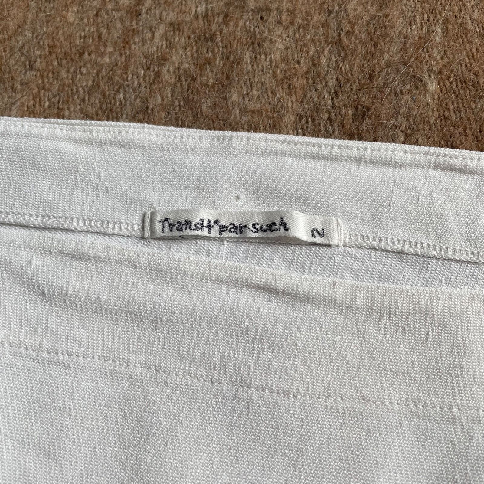 Transit Transit Par-Such Linen Blend Top Size S 9335AC Size S / US 4 / IT 40 - 2 Thumbnail