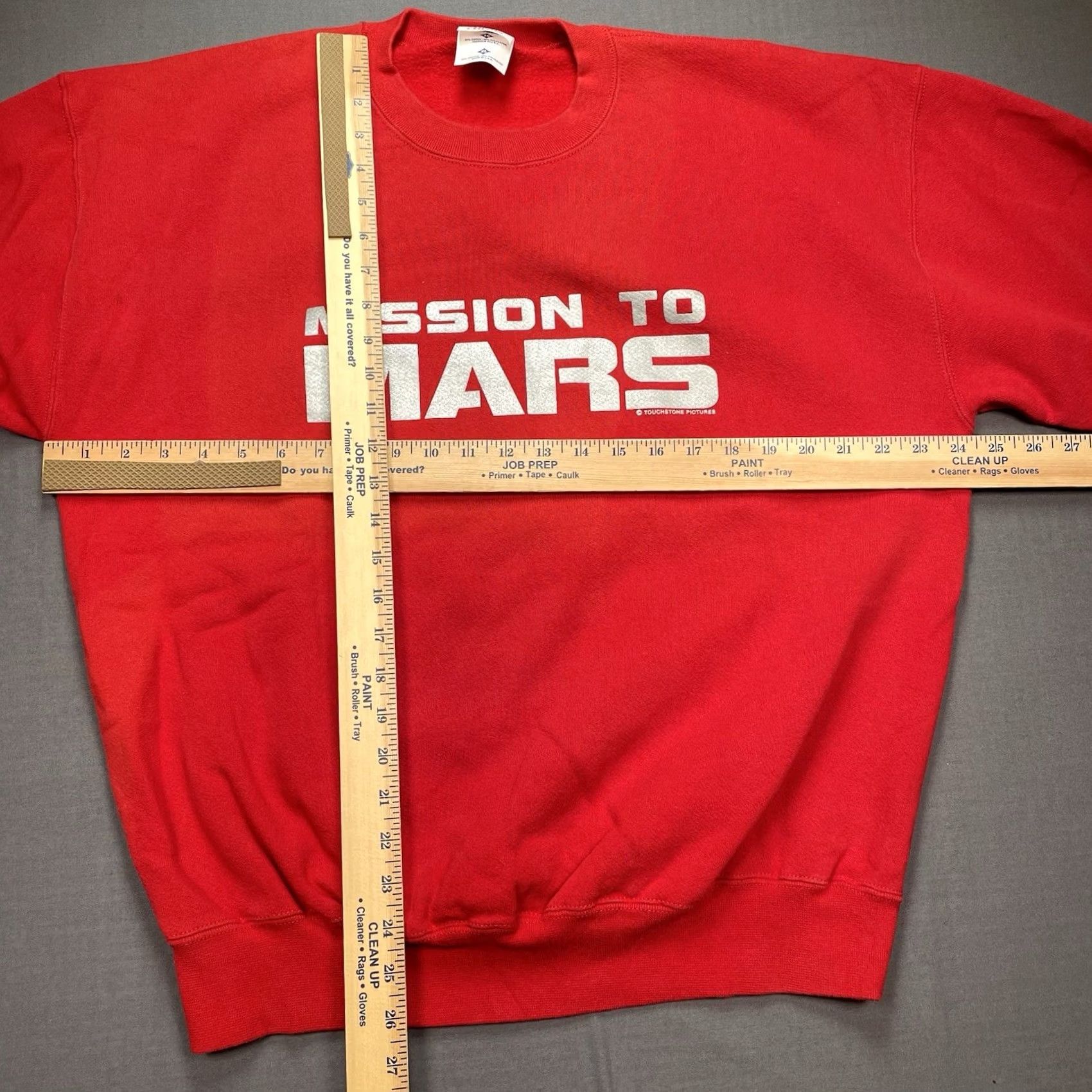 Disney Disney Mission To Mars Sweatshirt Pullover Red XL Men’s All Graphics Tombstone Pictures Promo Size US XL / EU 56 / 4 - 5 Thumbnail