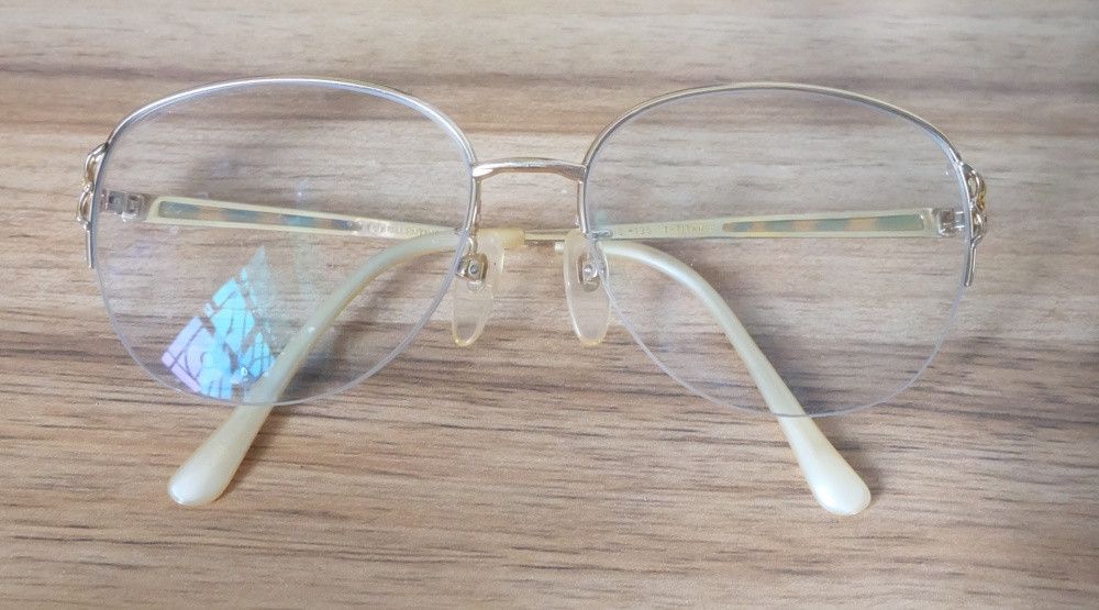 Vintage Valentino Garavani V95294 Half Rim Titanium Glasses Size ONE SIZE - 2 Thumbnail