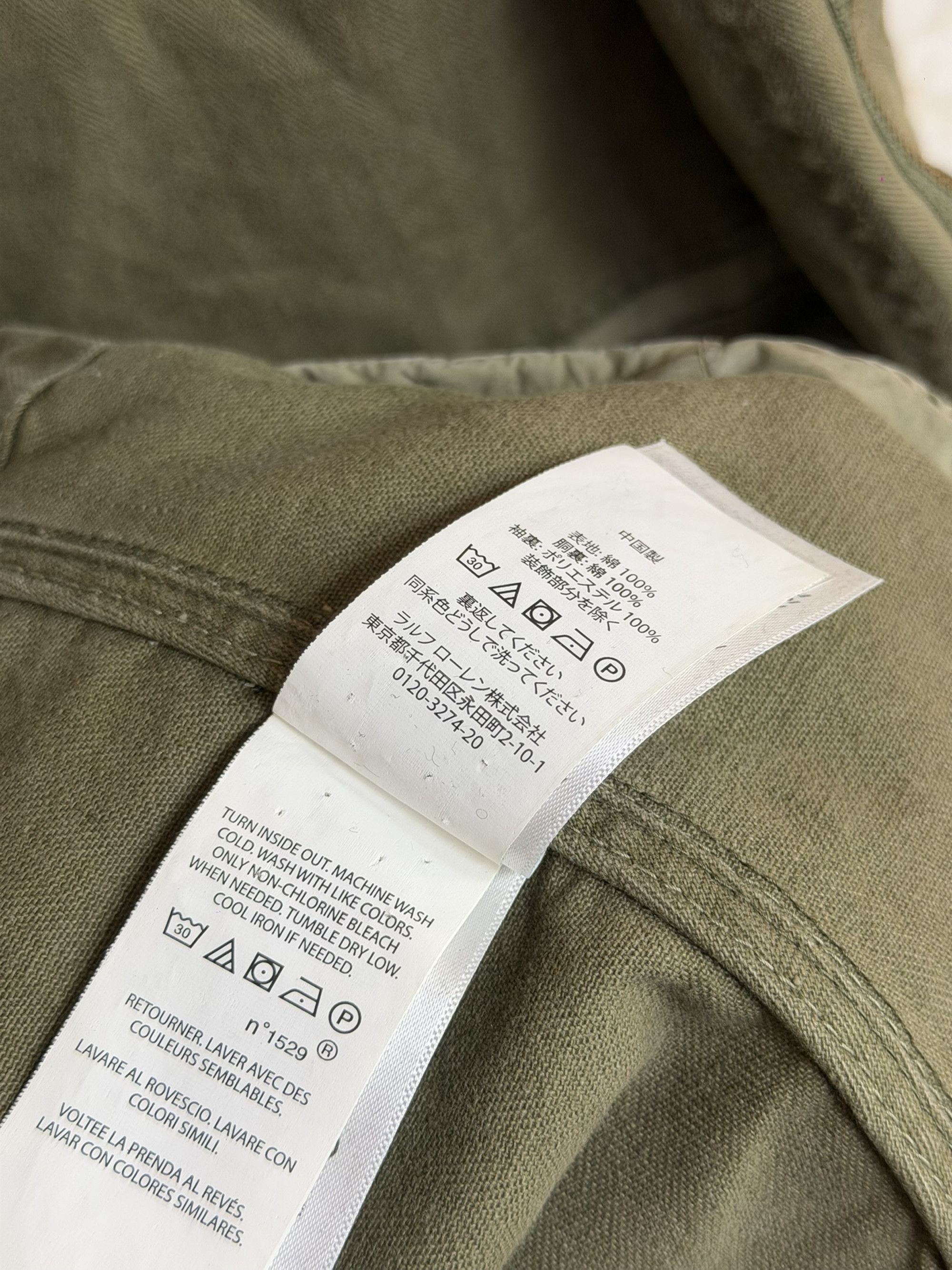 Polo Ralph Lauren Polo Ralph Lauren Military Field Jacket / Major Jacket / M Size US M / EU 48-50 / 2 - 10 Thumbnail