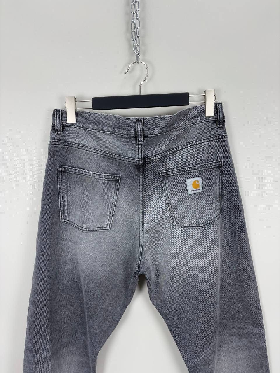 Carhartt × Carhartt Wip Mens jeans Carhartt Size 31 Color Gray Size US 31 - 6 Thumbnail