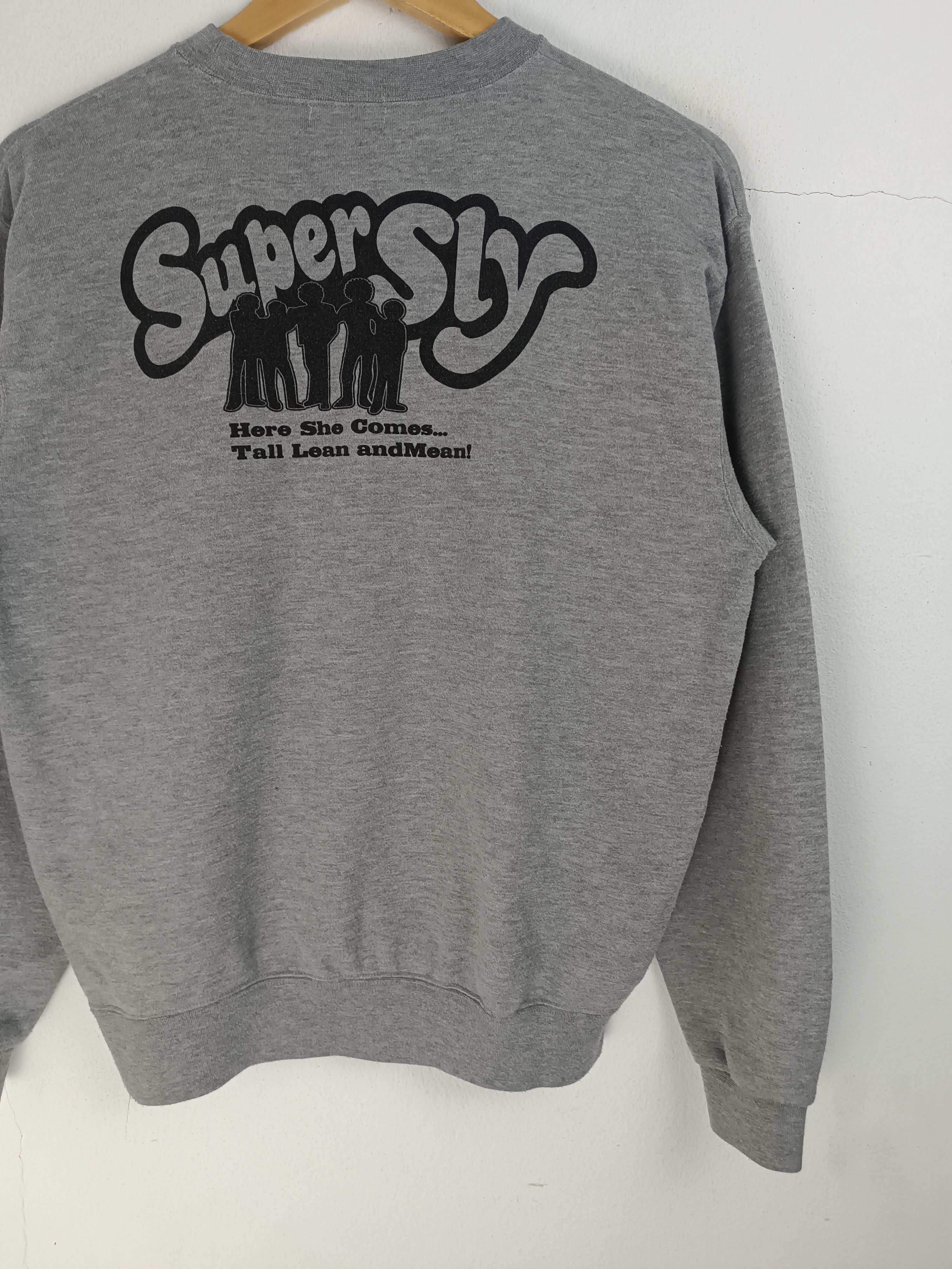 Japanese Brand VINTAGE SUPER SLY TALL, LEAN & MEAN SEXY HUMOR SWETSHIRT Size US M / EU 48-50 / 2 - 13 Thumbnail