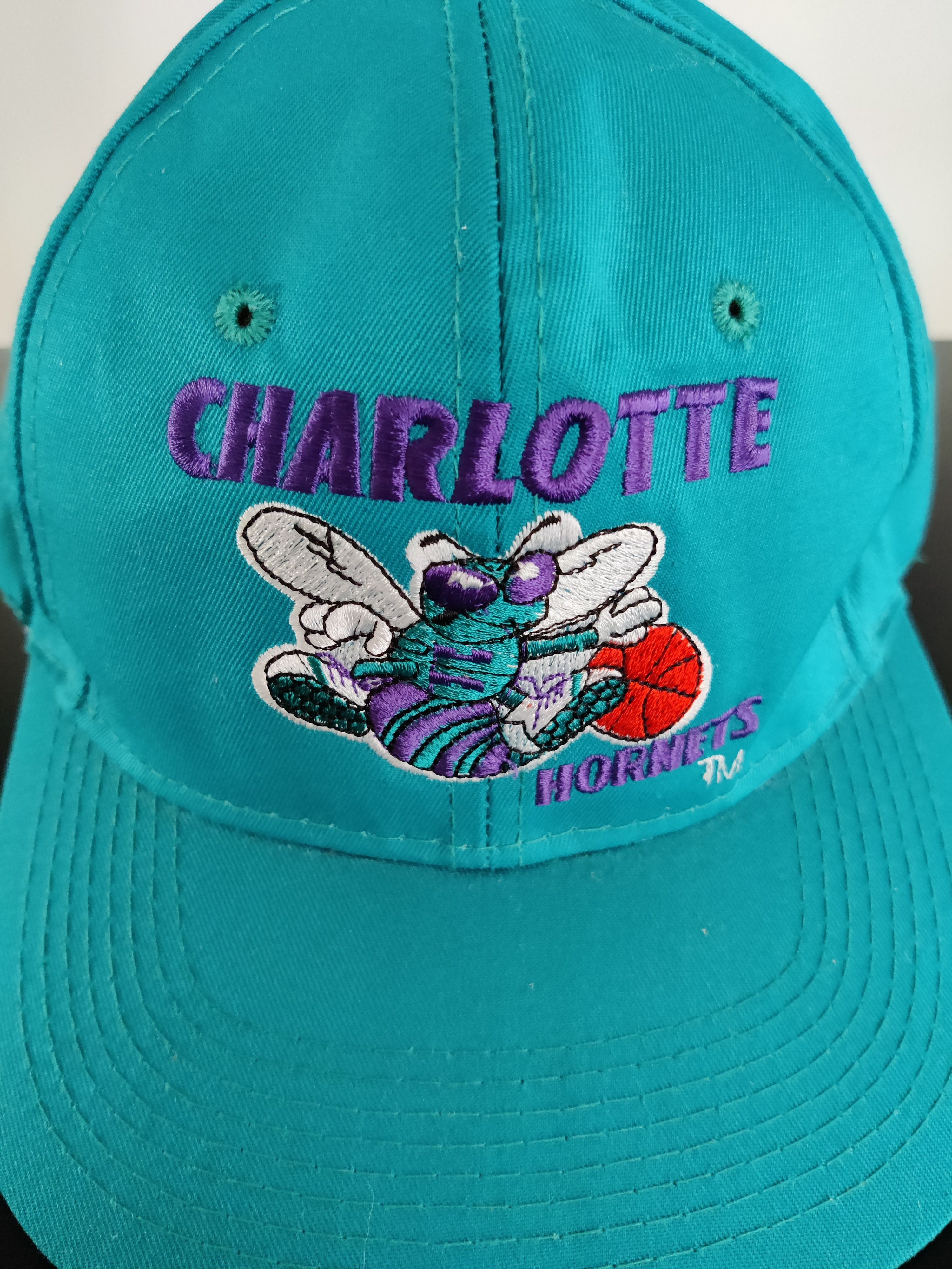 Vintage Youngan Charlotte Hornets NBA Snapback Vintage 90s Teal Size ONE SIZE - 9 Thumbnail