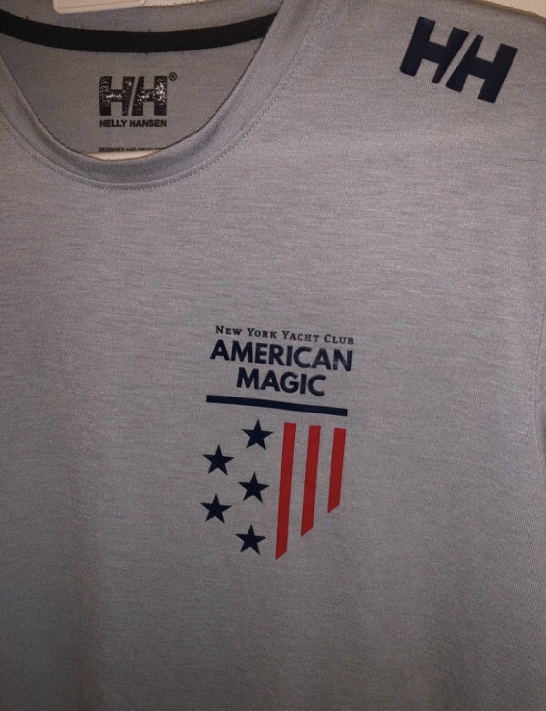 Helly Hansen Grey Helly Hansen x American Magic NYC Yacht Club Tee Size US M / EU 48-50 / 2 - 2 Thumbnail