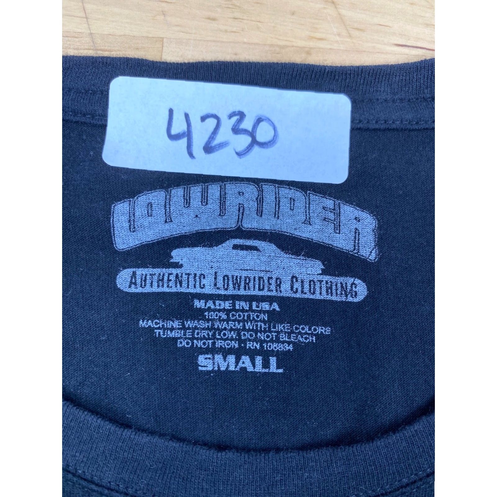 Vintage Lowrider T-Shirt Women's 2018 Las Vegas Lowrider Show Black S Short Sleeve Size S / US 4 / IT 40 - 4 Thumbnail