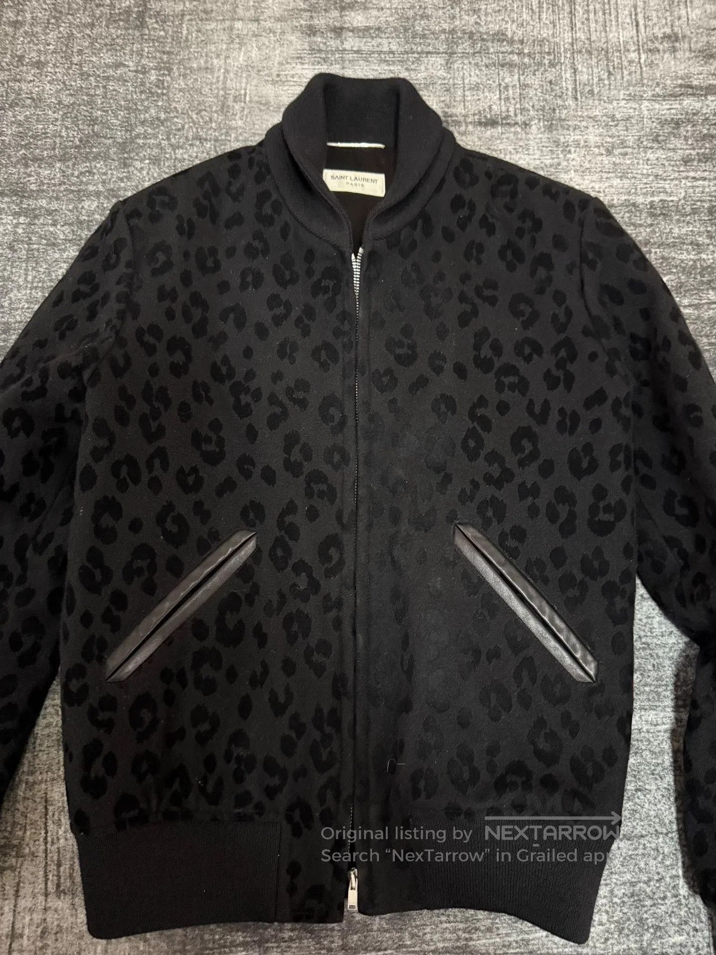 Saint Laurent Paris Saint Laurent 15FW Leopard Print Bomber Jacket. Size US S / EU 44-46 / 1 - 3 Thumbnail