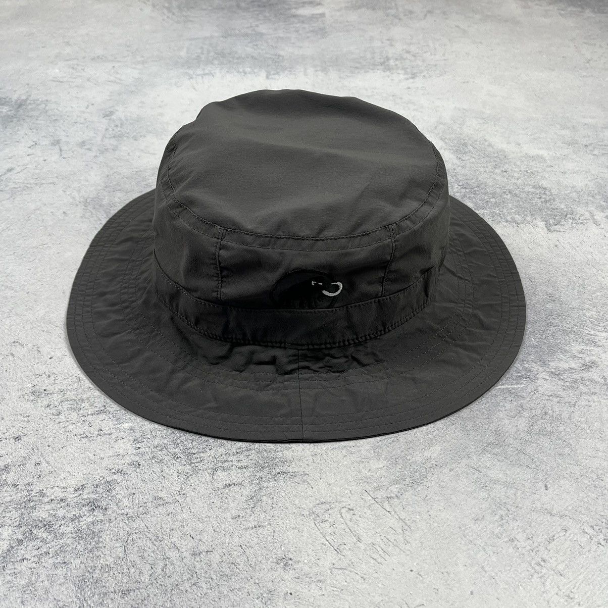 Mammut Mammut Grey Nylon Techwear Gorpcore Bucket Hat Panama Size ONE SIZE - 6 Thumbnail
