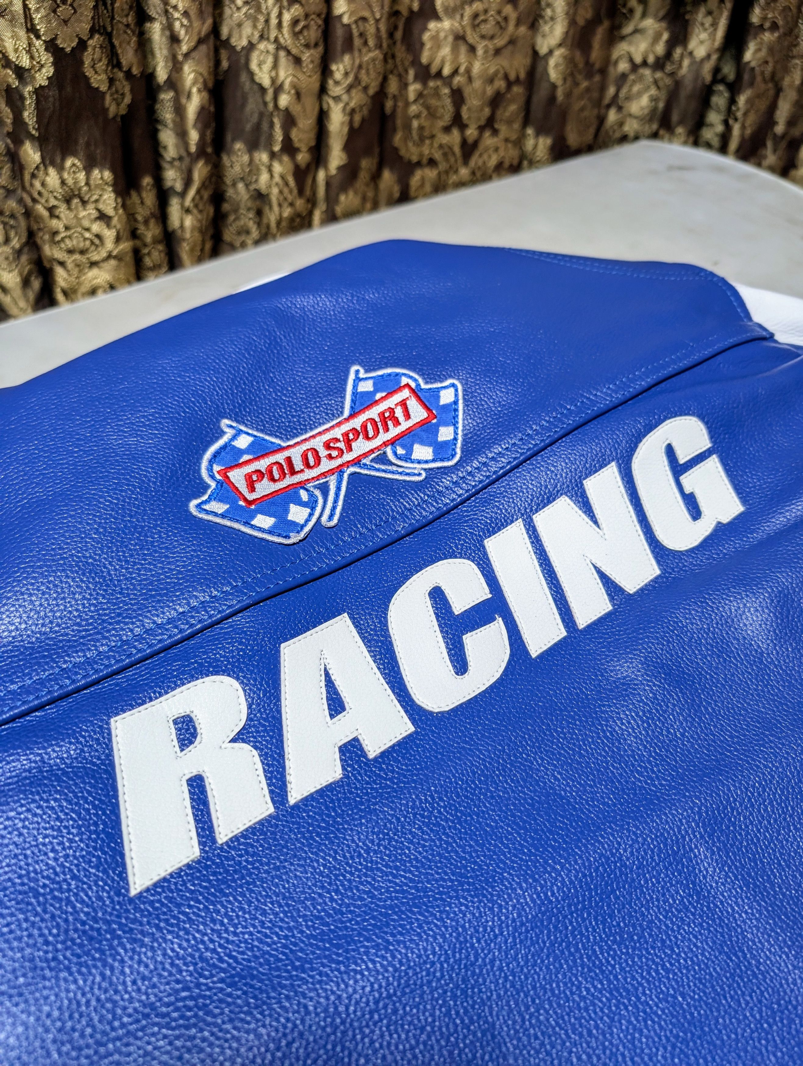 Polo Ralph Lauren Polo Ralph Lauren Rare Racing Leather Jacket Size US M / EU 48-50 / 2 - 9 Thumbnail