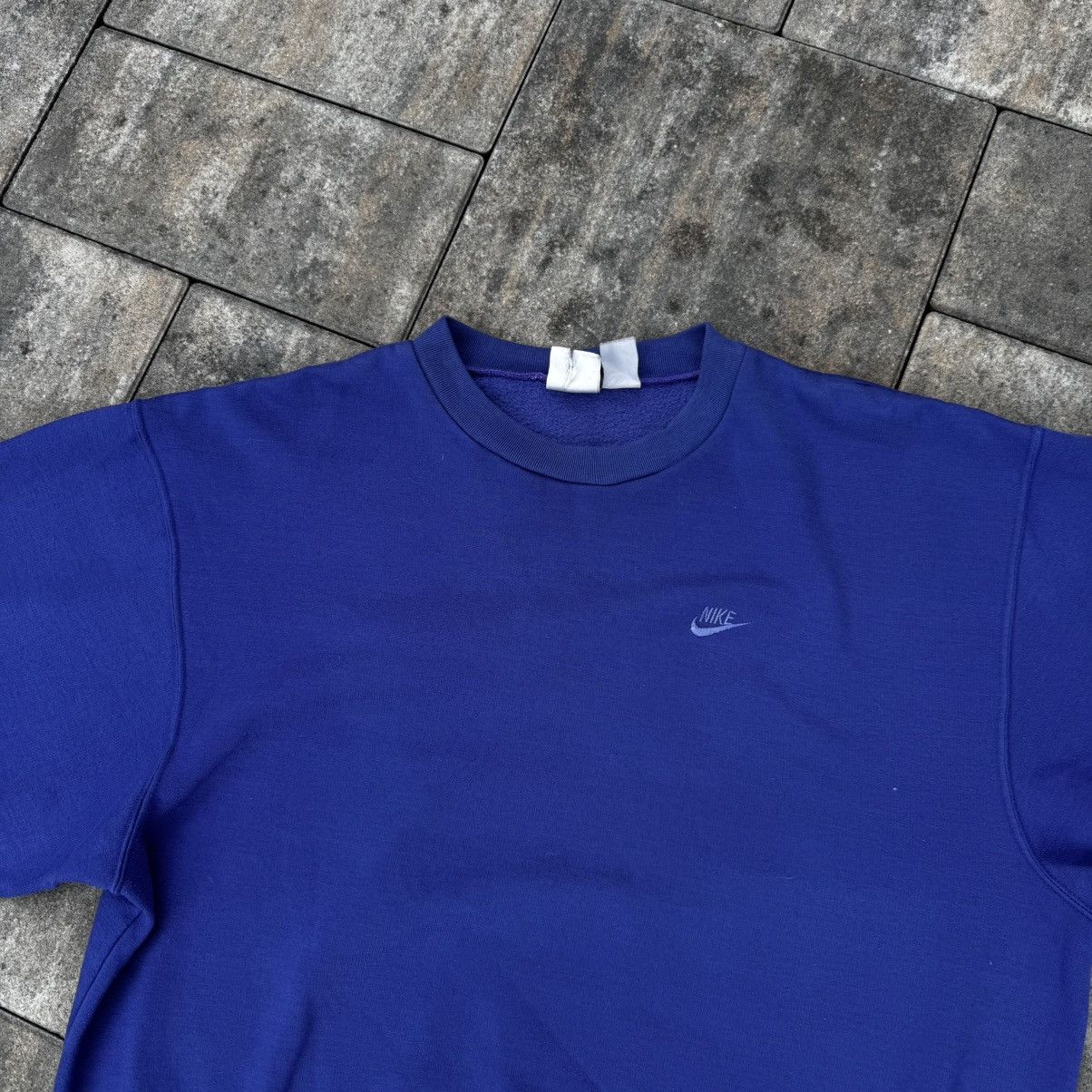 Nike Vintage 90s Nike Basic Logo Sweatshirt Crewneck S Size Boxy Size US S / EU 44-46 / 1 - 7 Thumbnail