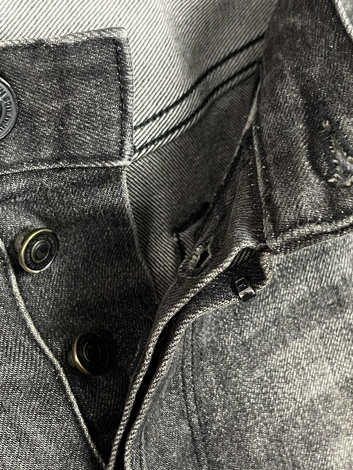 Allsaints Allsaints Rex Damaged Slim Fit Jeans Men’s Size 30 Size US 30 / EU 46 - 11 Thumbnail