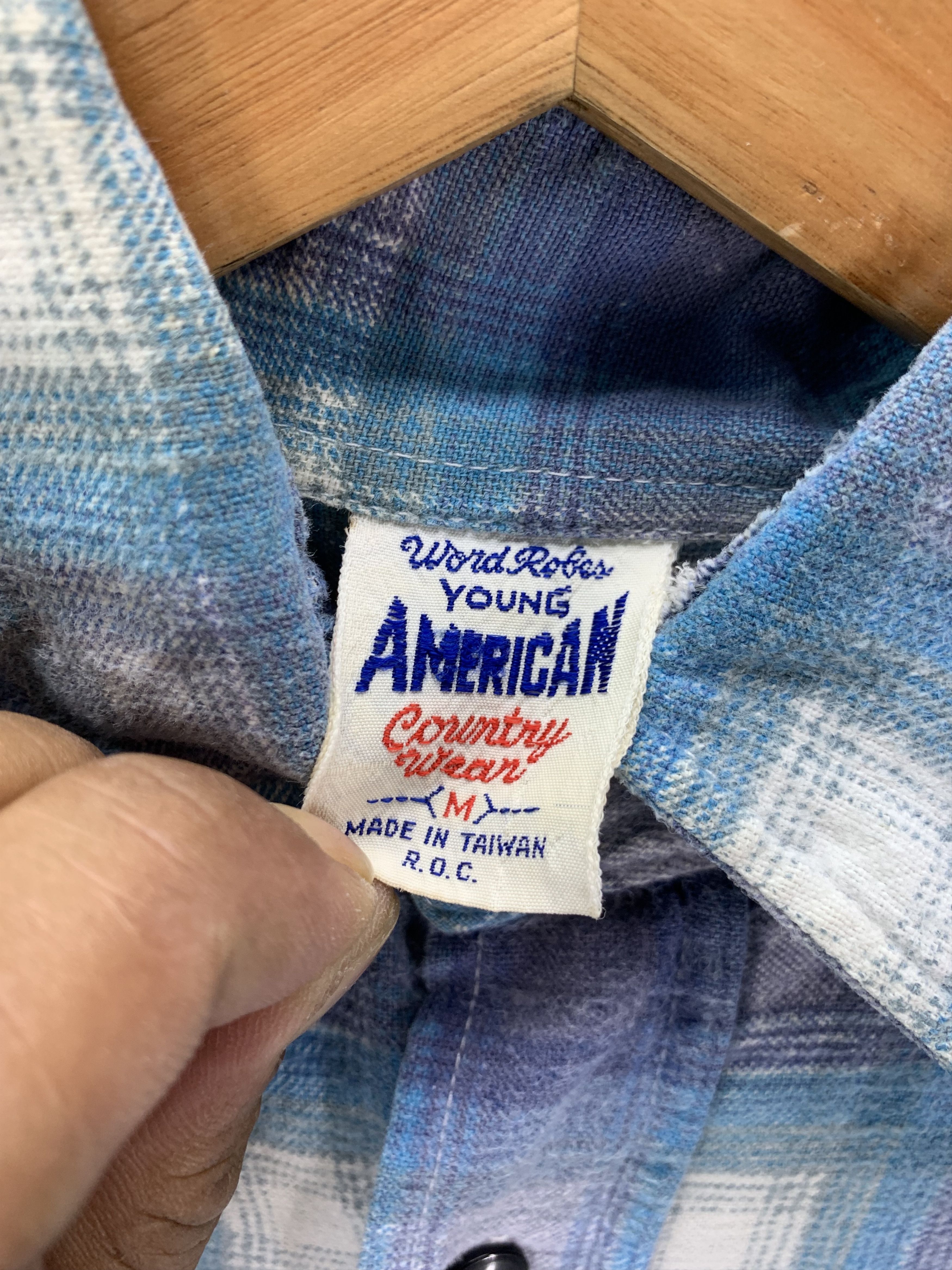 Vintage Vintage Young American Flannel Size US M / EU 48-50 / 2 - 10 Thumbnail