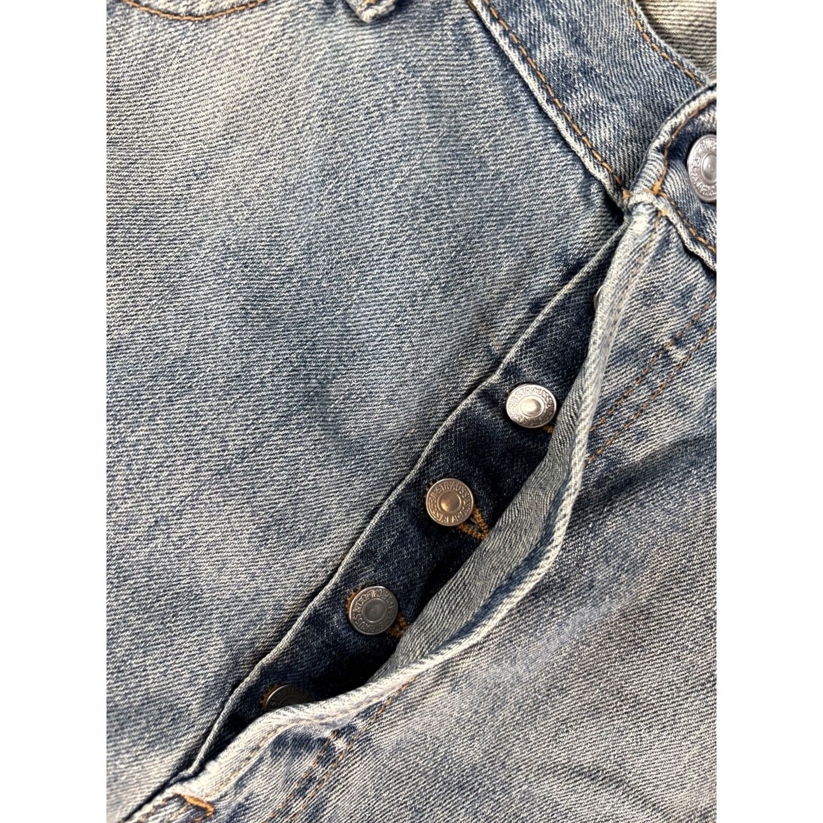 Levi's VINTAGE Levi's 501 Jeans Mens 36x29 Straight Denim Blue 90s Cowboy USA Classic Regular Mens Size US 36 / EU 52 - 5 Thumbnail